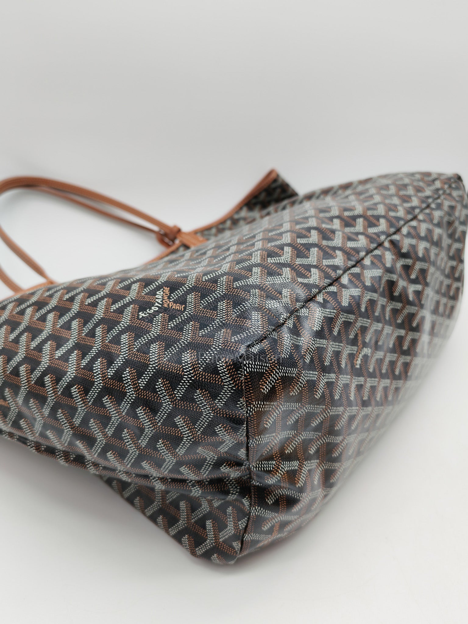 Goyard Saint Louis GM Tan in Goyardine Canvas Tote Bag | Purse Maison Luxury Bags Shop