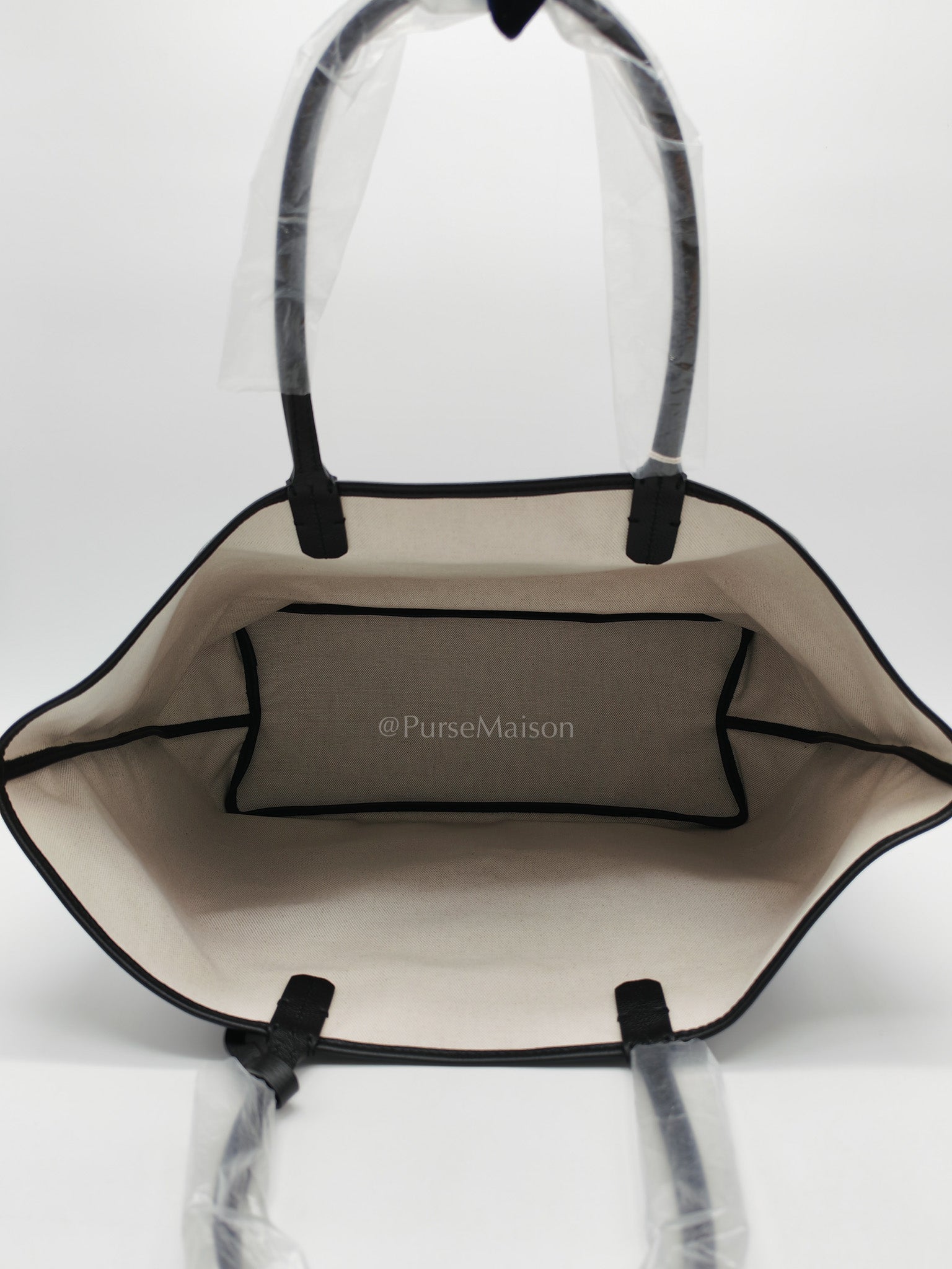 Goyard Saint Louis PM in Black Goyardine Canvas | Purse Maison Luxury Bags Shop