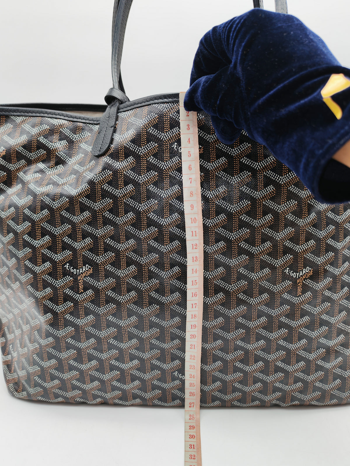 Goyard Saint Louis PM in Black/Noir Goyardine Canvas | Purse Maison Luxury Bags Shop