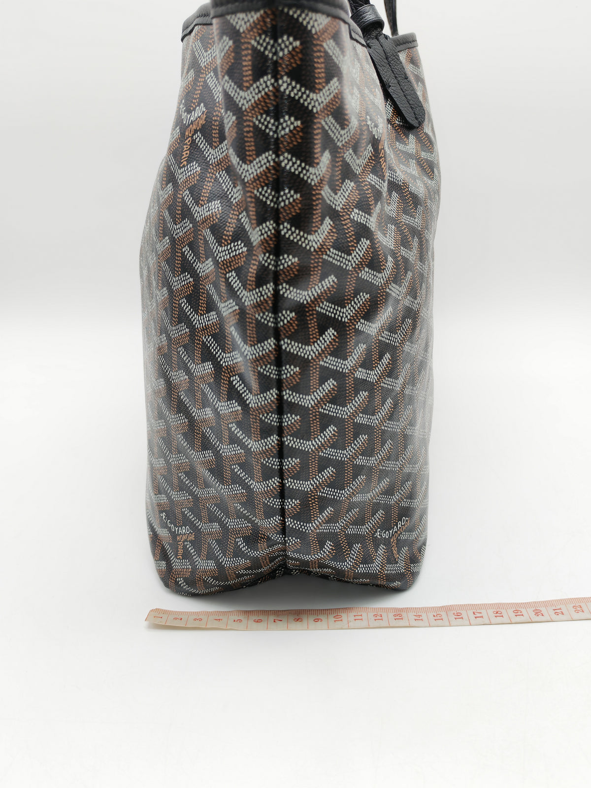 Goyard Saint Louis PM in Black/Noir Goyardine Canvas | Purse Maison Luxury Bags Shop