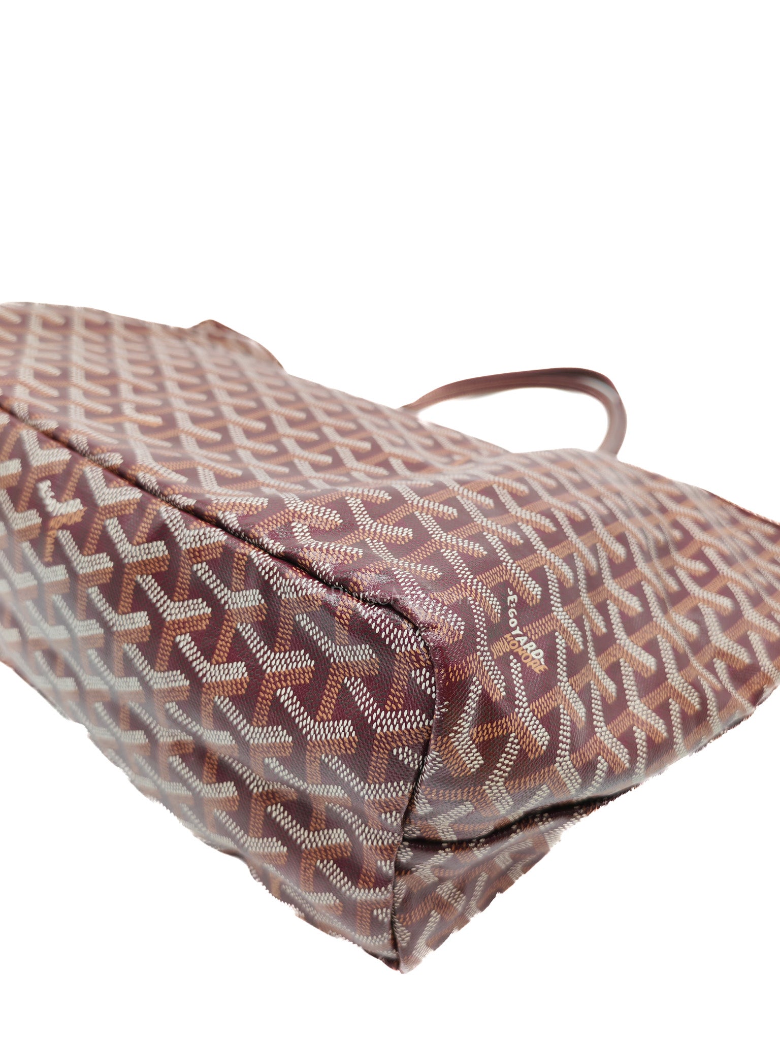 Goyard Saint Louis PM Tote Bag in Burgundy Goyardine Canvas | Purse Maison Luxury Bags Shop