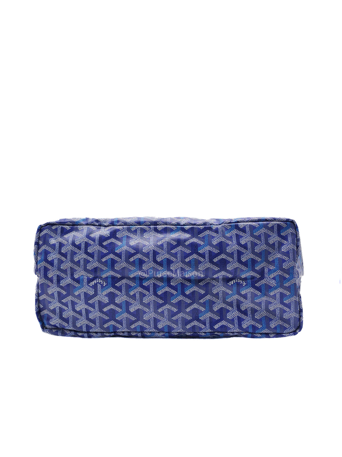 Goyard Saint Louis PM Tote Bag in Multicolored Blueberry Purple Canvas Limited Edition with Croc Universel Clip Charm | Purse Maison Luxury Bags Shop