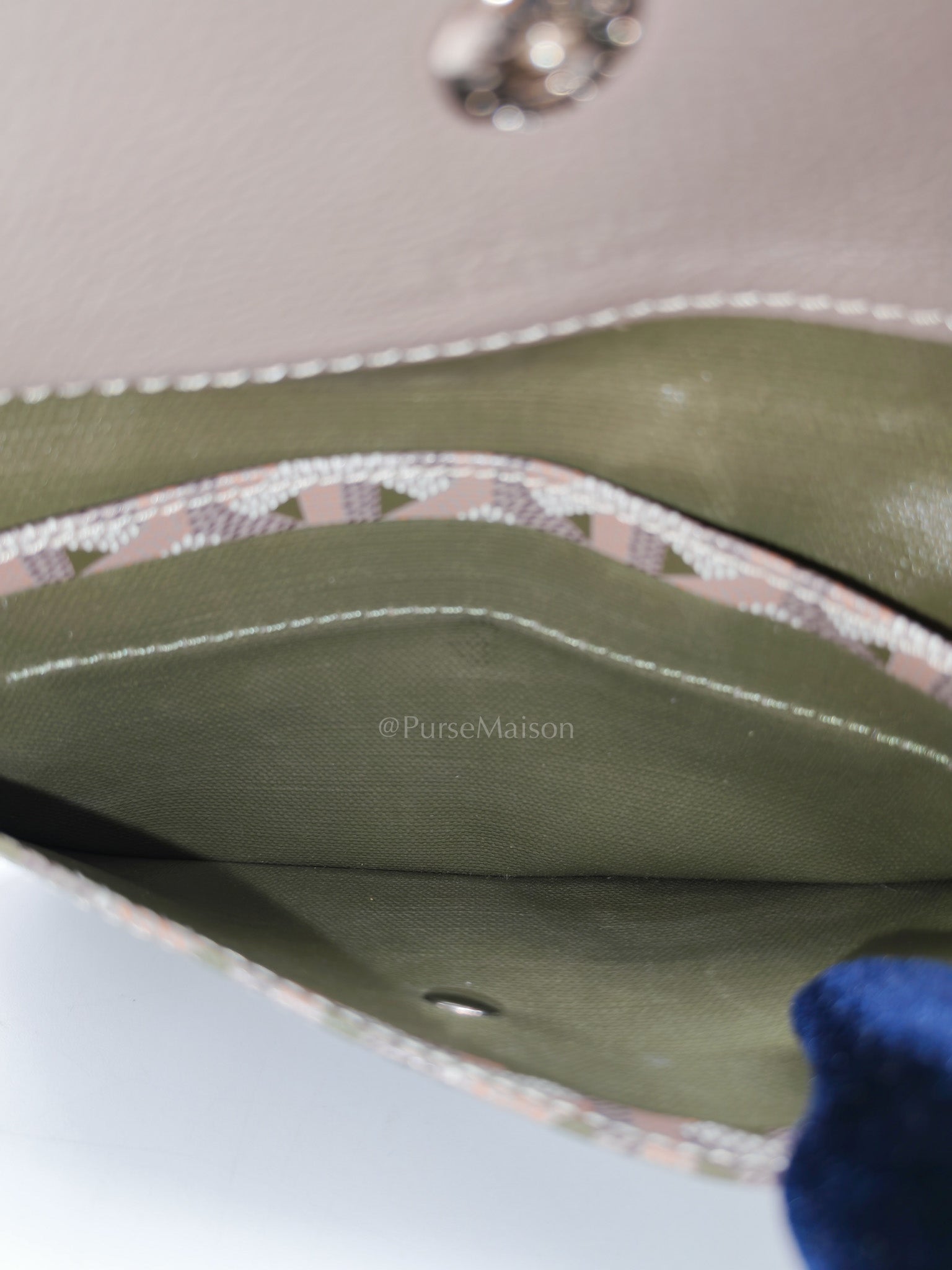 Goyard Saint Louis Tote Bag Pm in Claire-Voie Khaki Goyardine Canvas | Purse Maison Luxury Bags Shop