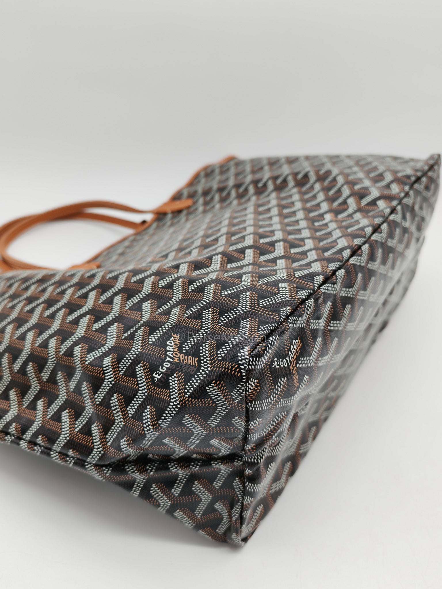Goyard Saint Louis Tote Bag Pm in Tan Goyardine Canvas | Purse Maison Luxury Bags Shop
