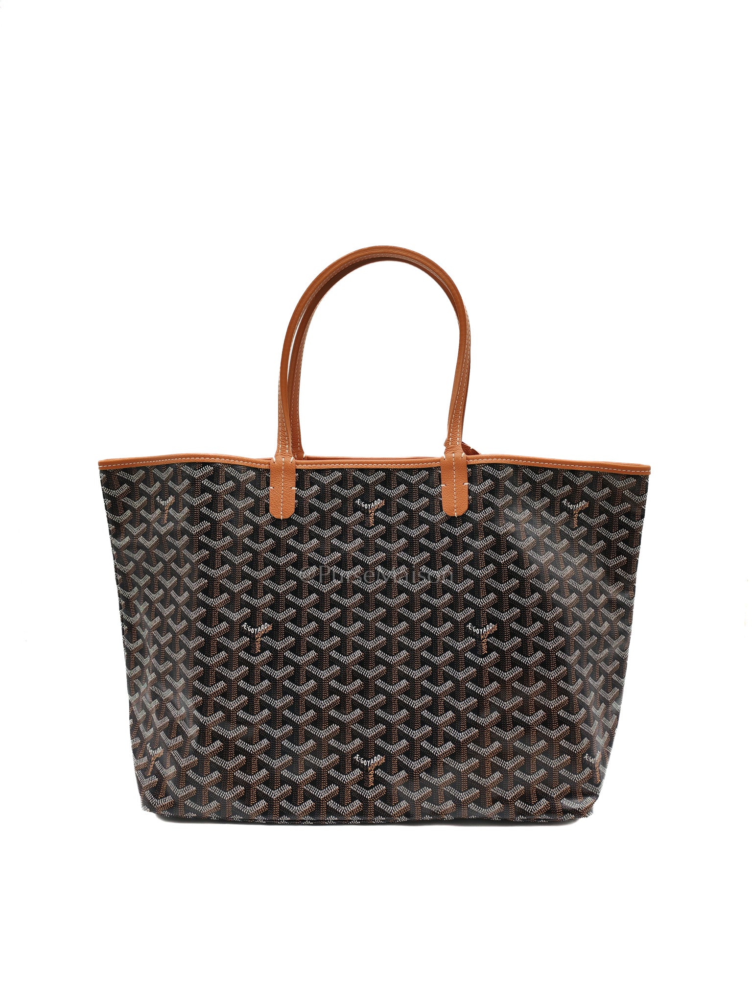Goyard Saint Louis Tote Bag Pm in Tan Goyardine Canvas | Purse Maison Luxury Bags Shop