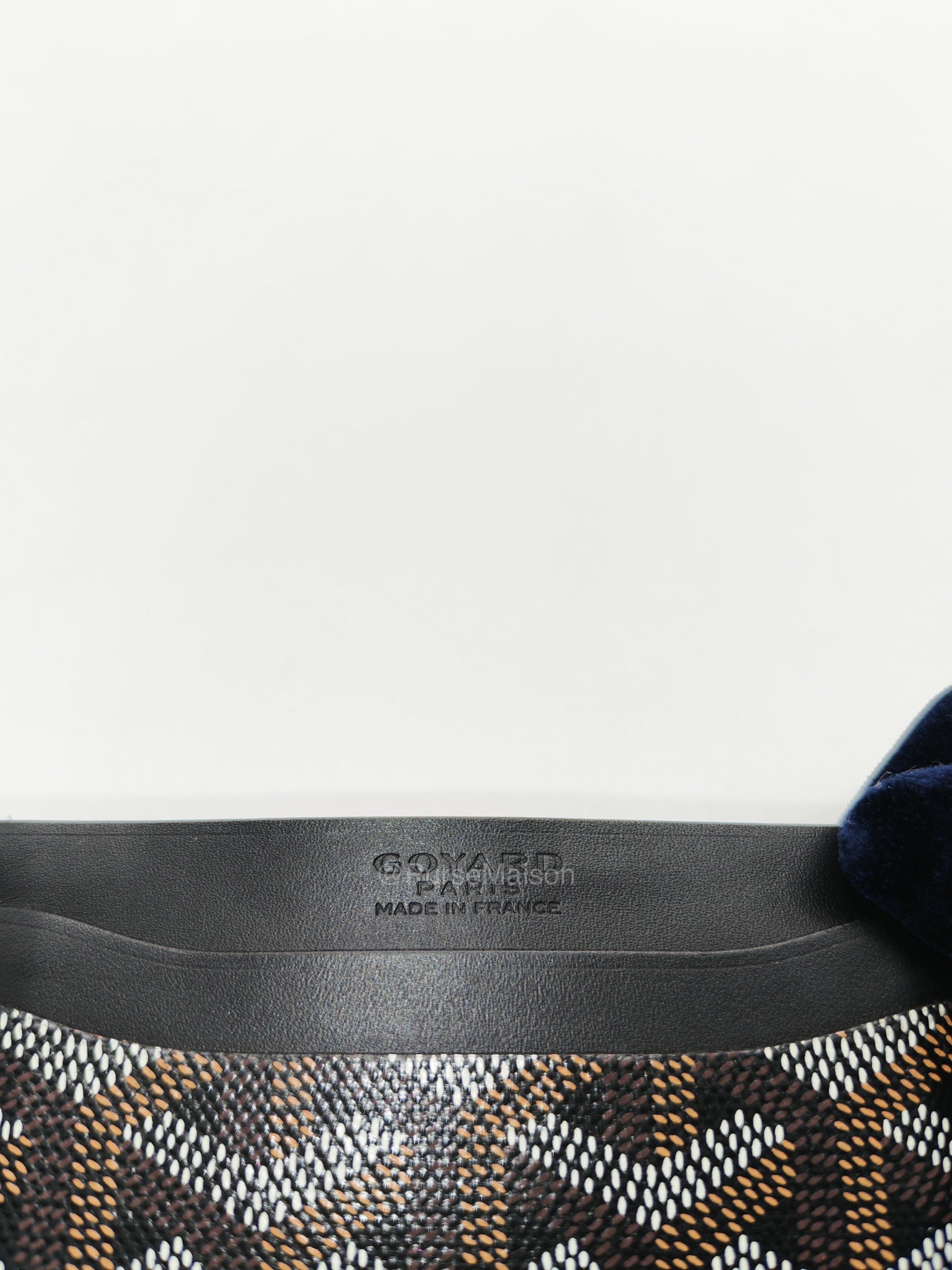 Goyard Saint Sulpice Card Holder in Black Goyardine Canvas | Purse Maison Luxury Bags Shop