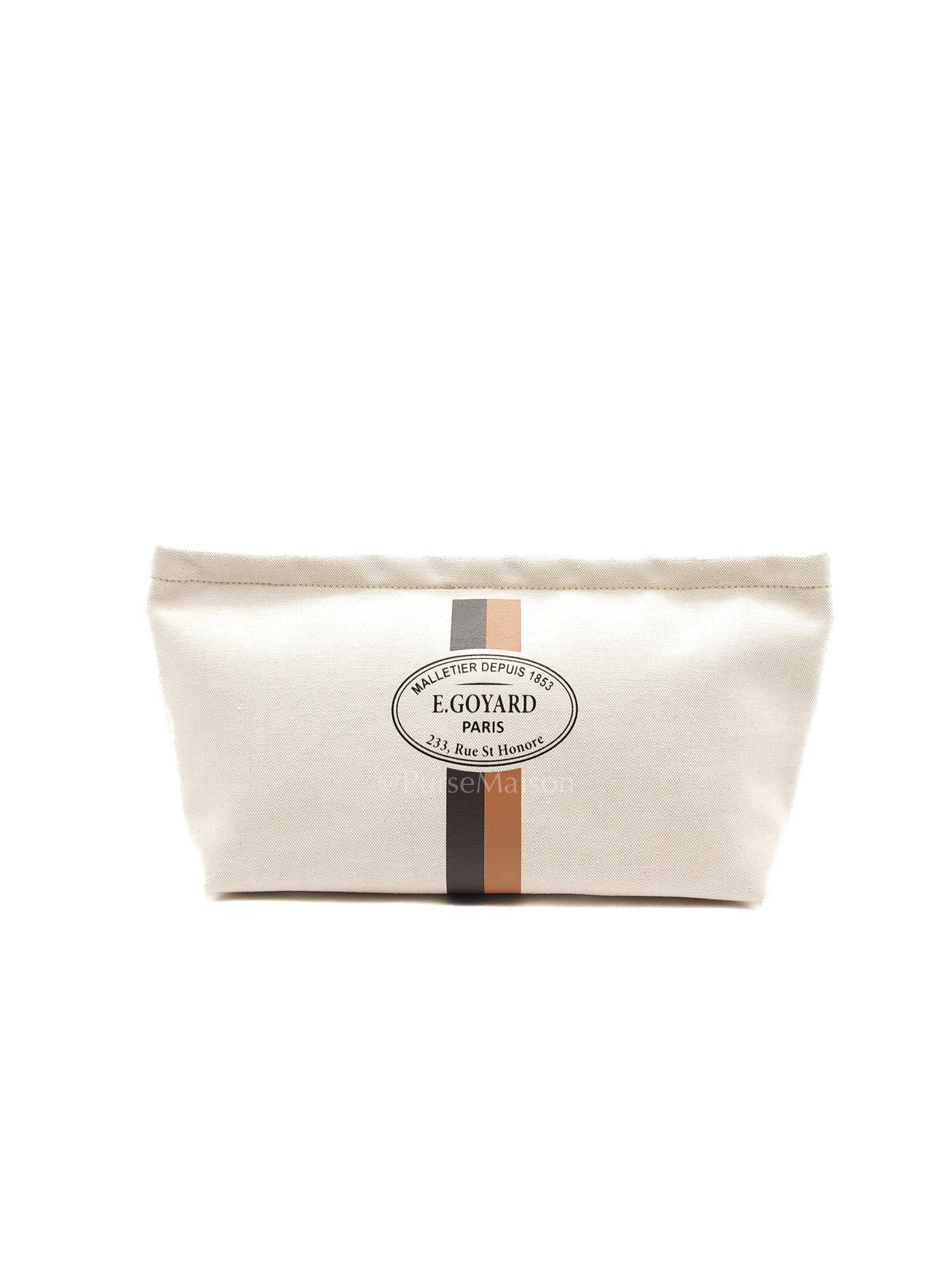 Goyard Necessaire Organizer Pouch in Nuetral Canvas