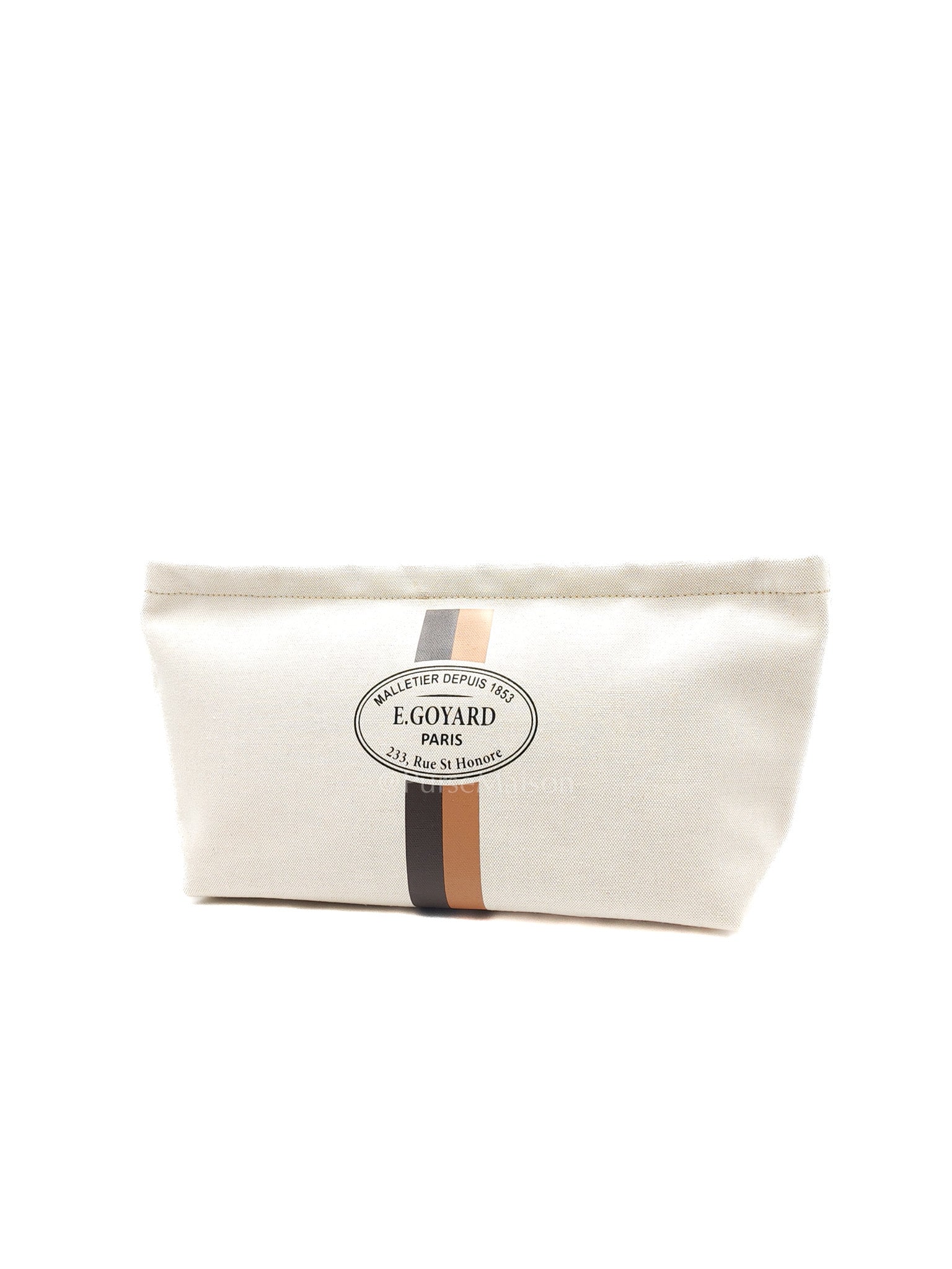 Goyard Necessaire Organizer Pouch in Nuetral Canvas