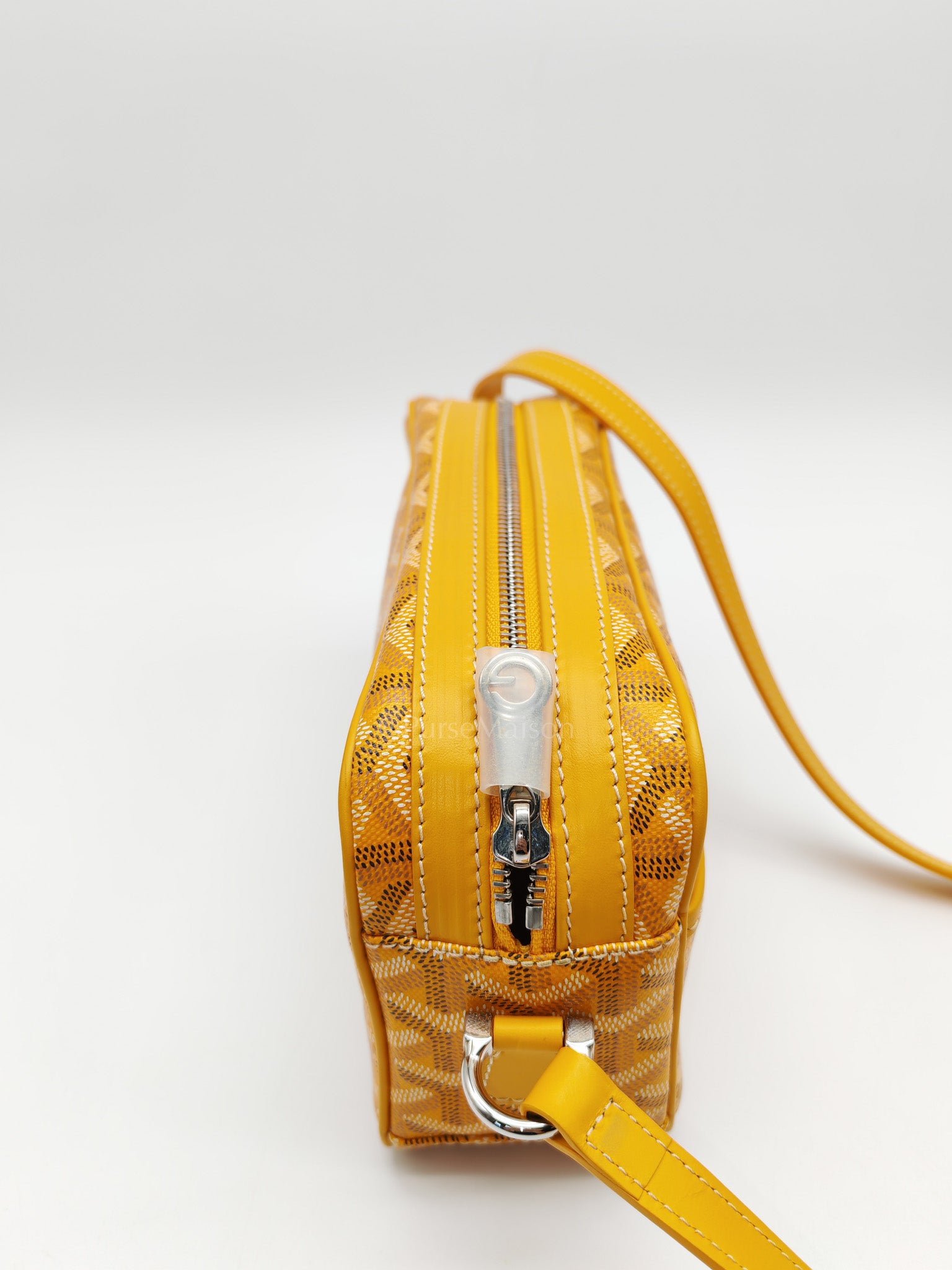 Cap Vert Crossbody Bag PM in Yellow Goyardine Canvas