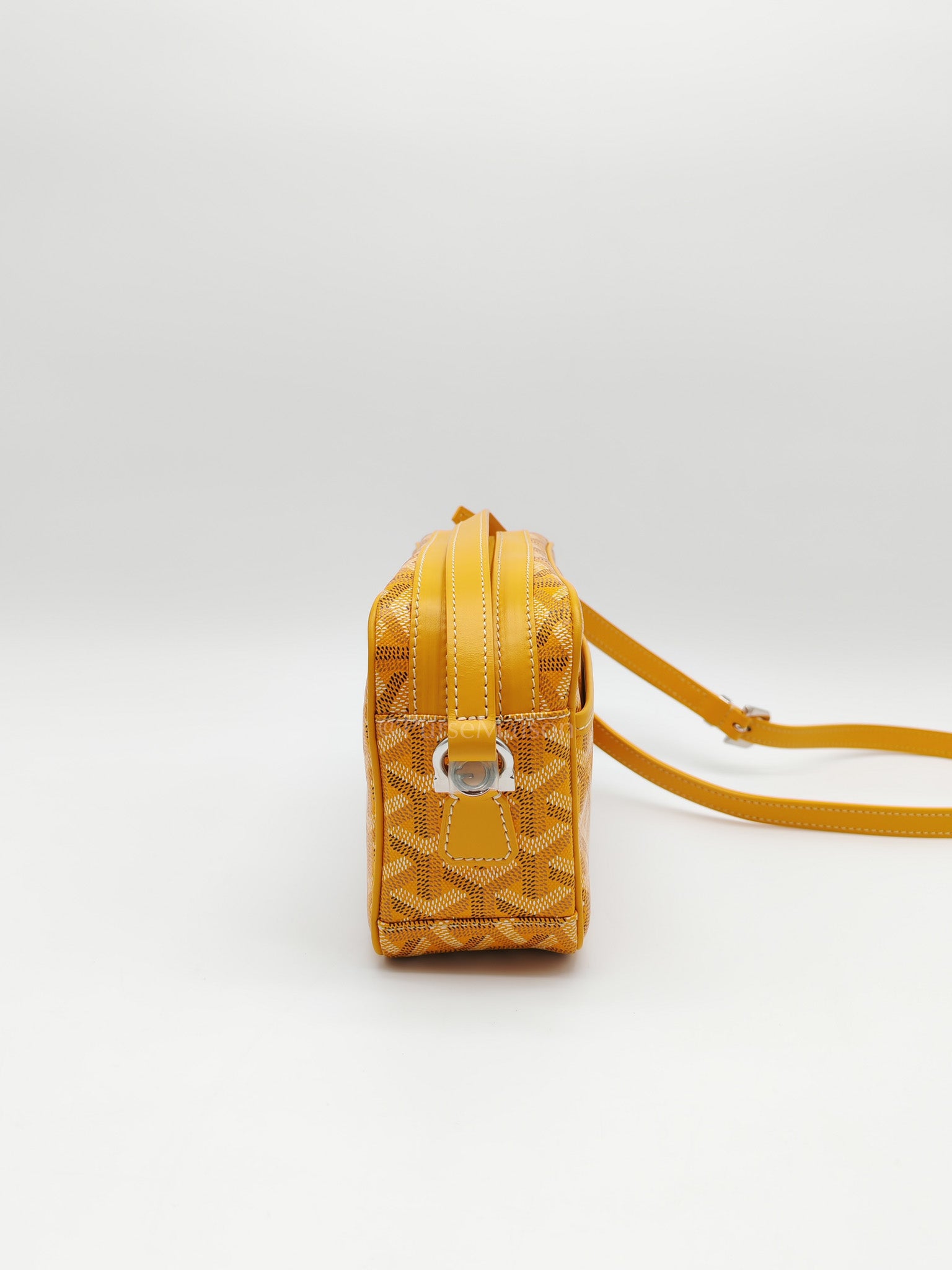 Cap Vert Crossbody Bag PM in Yellow Goyardine Canvas