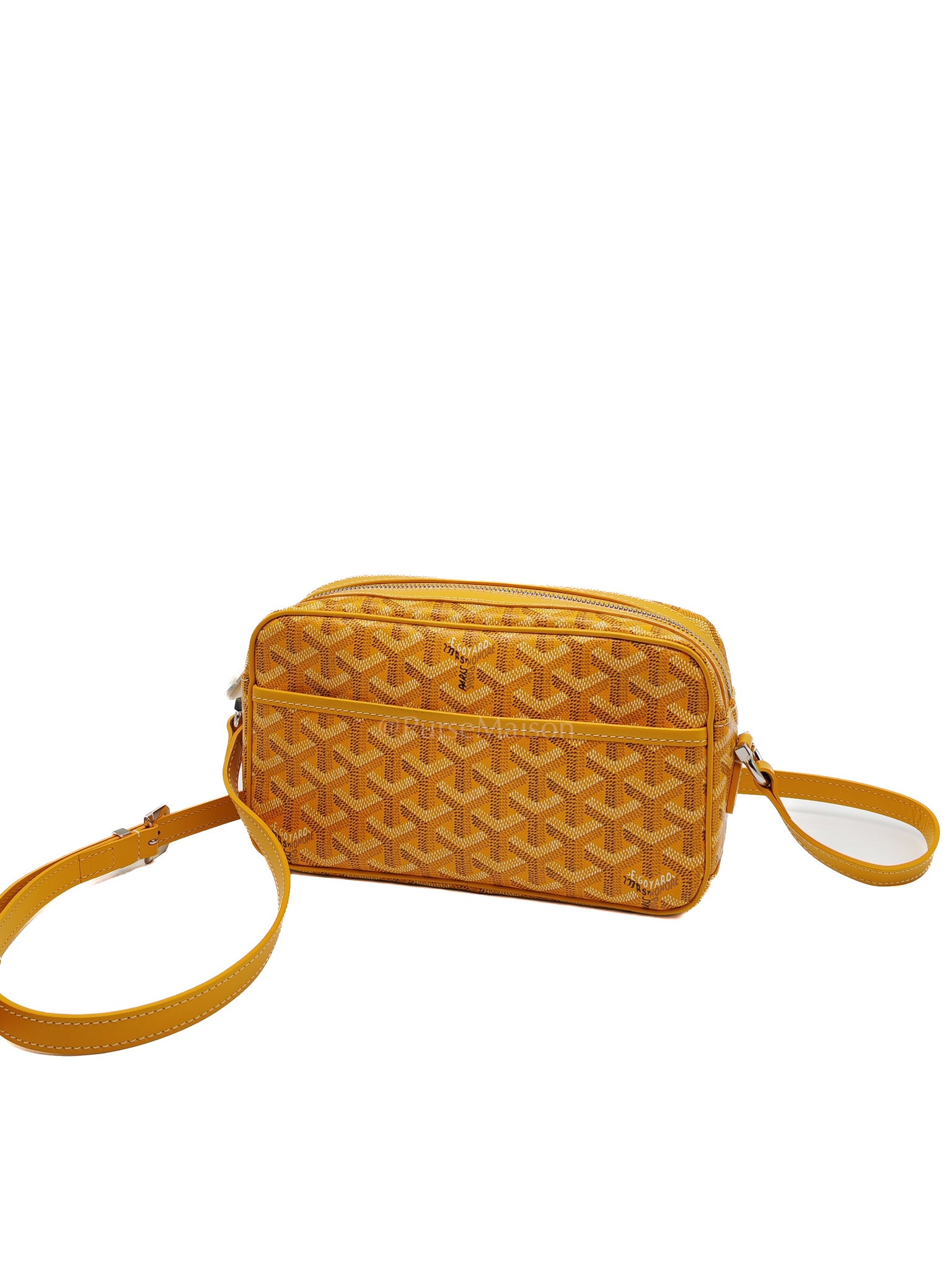 Cap Vert Crossbody Bag PM in Yellow Goyardine Canvas