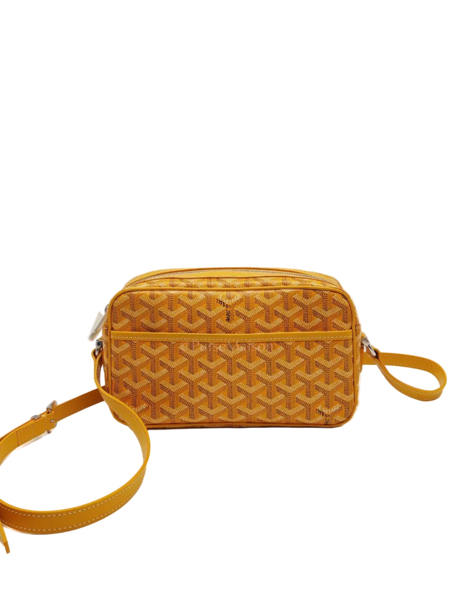 Cap Vert Crossbody Bag PM in Yellow Goyardine Canvas