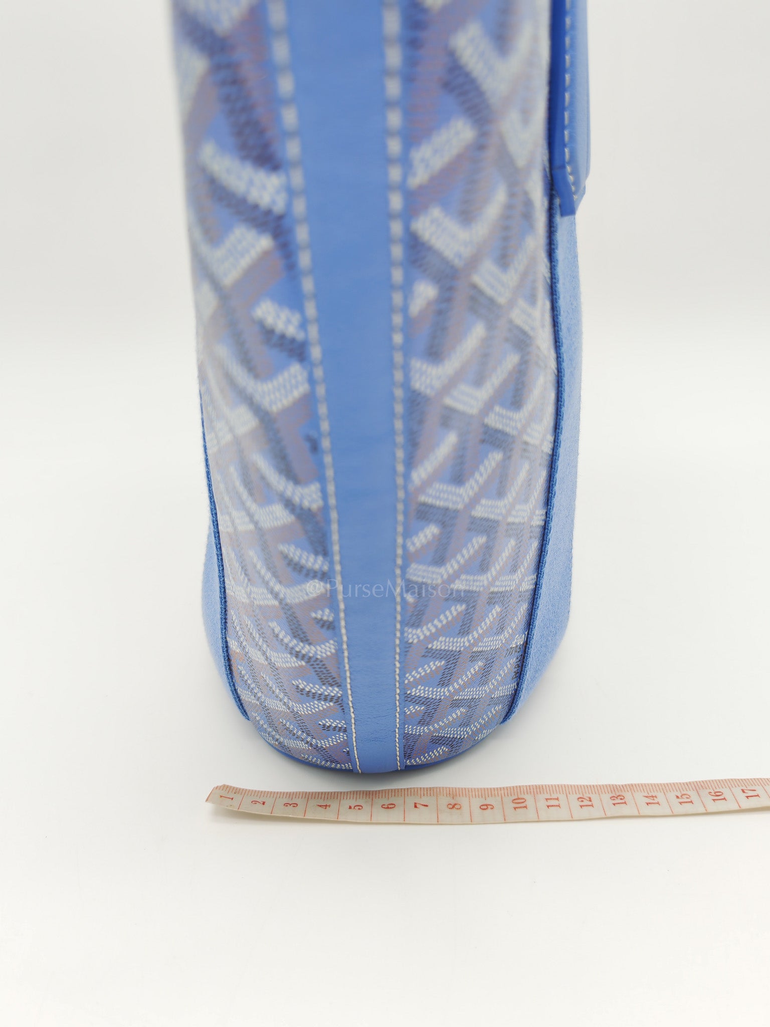 Belharra PM Tote Bag in Iris Goyardine Canvas