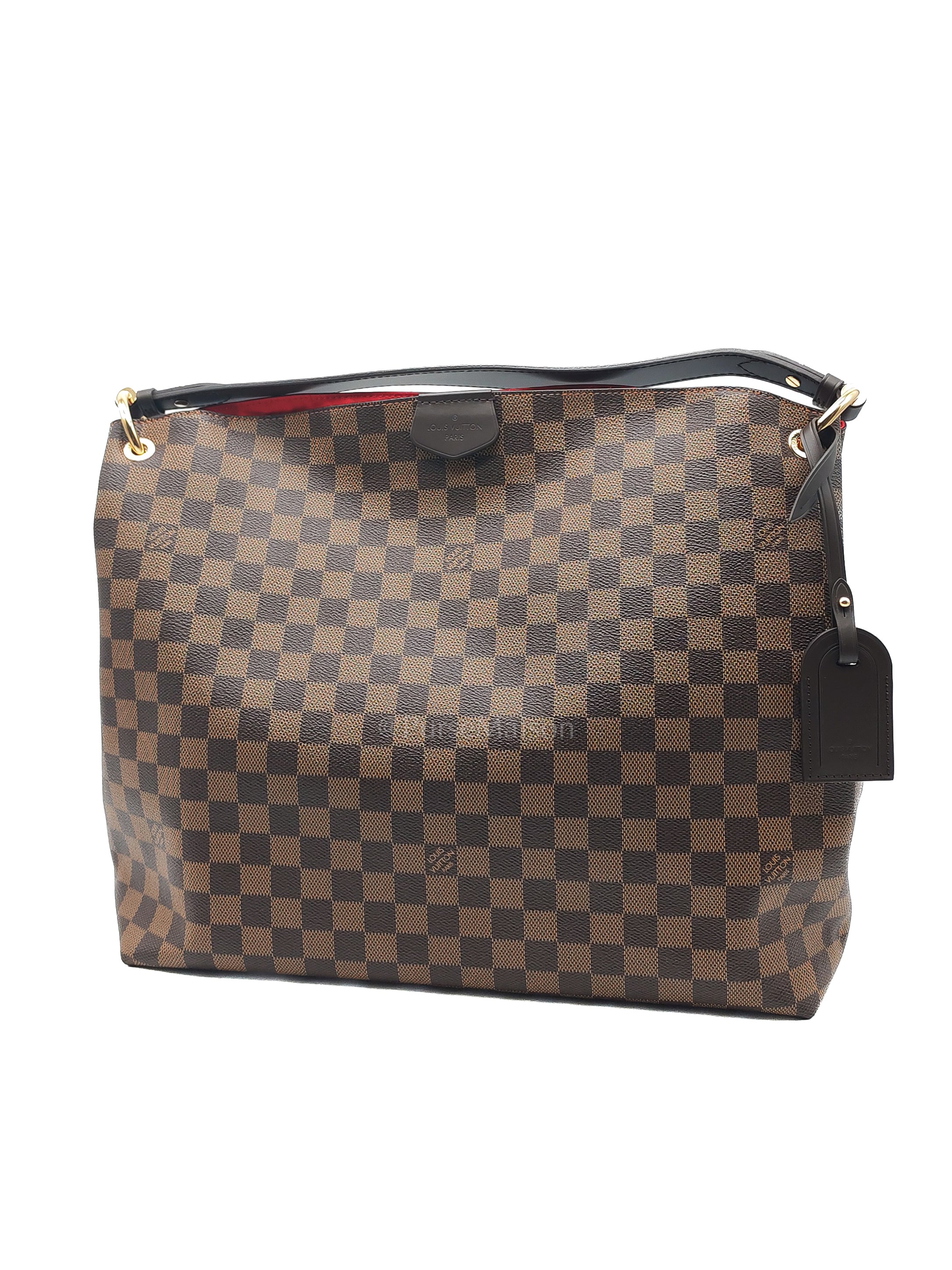 Gracefully MM in Damier Ebene Canvas (Microchip) | Purse Maison Luxury Bags Shop