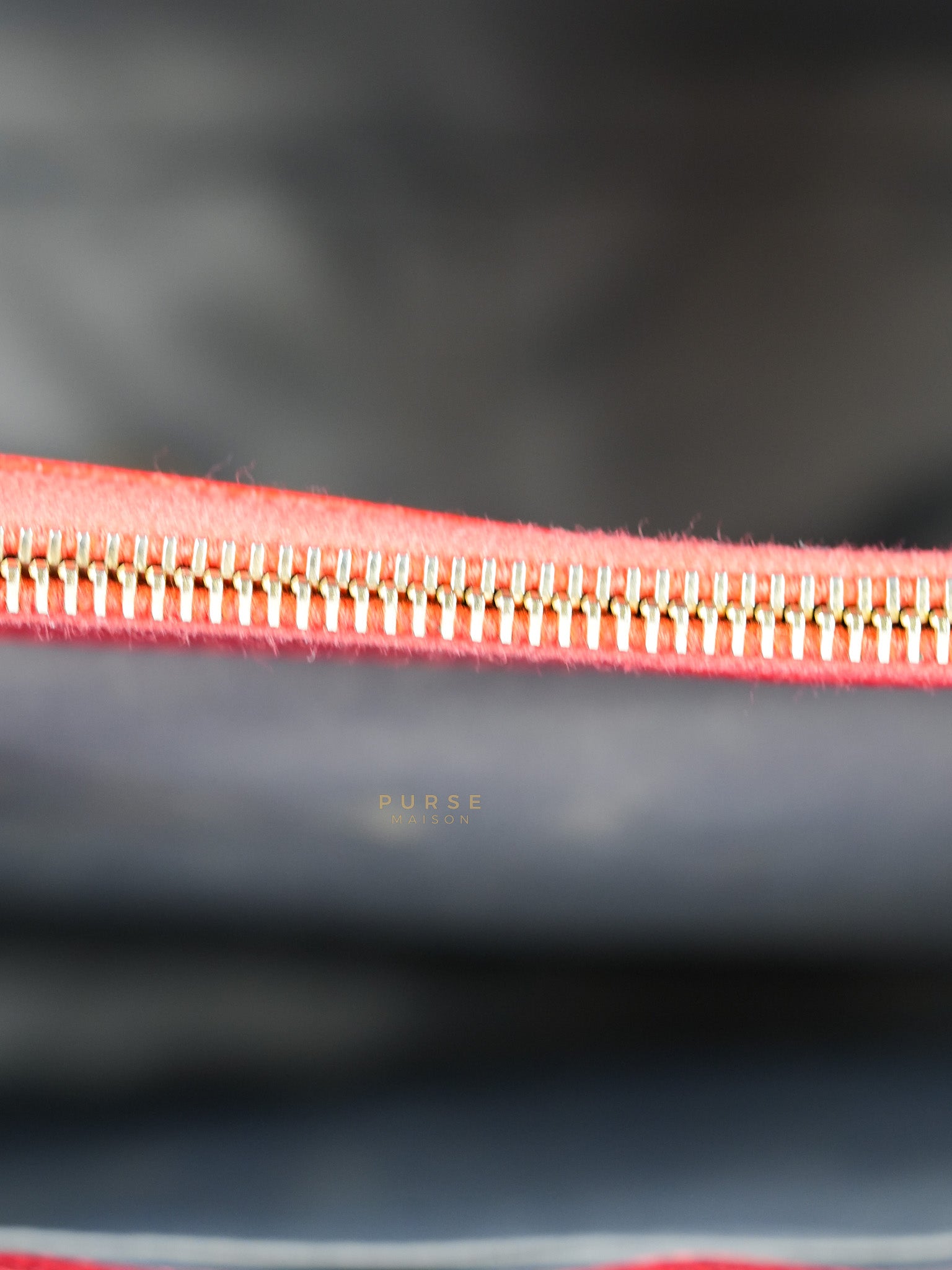 Grand Shopping Tote Bag (GST) in Red Quilted Caviar Leather Gold Hardware Series 18 | Purse Maison Luxury Bags Shop