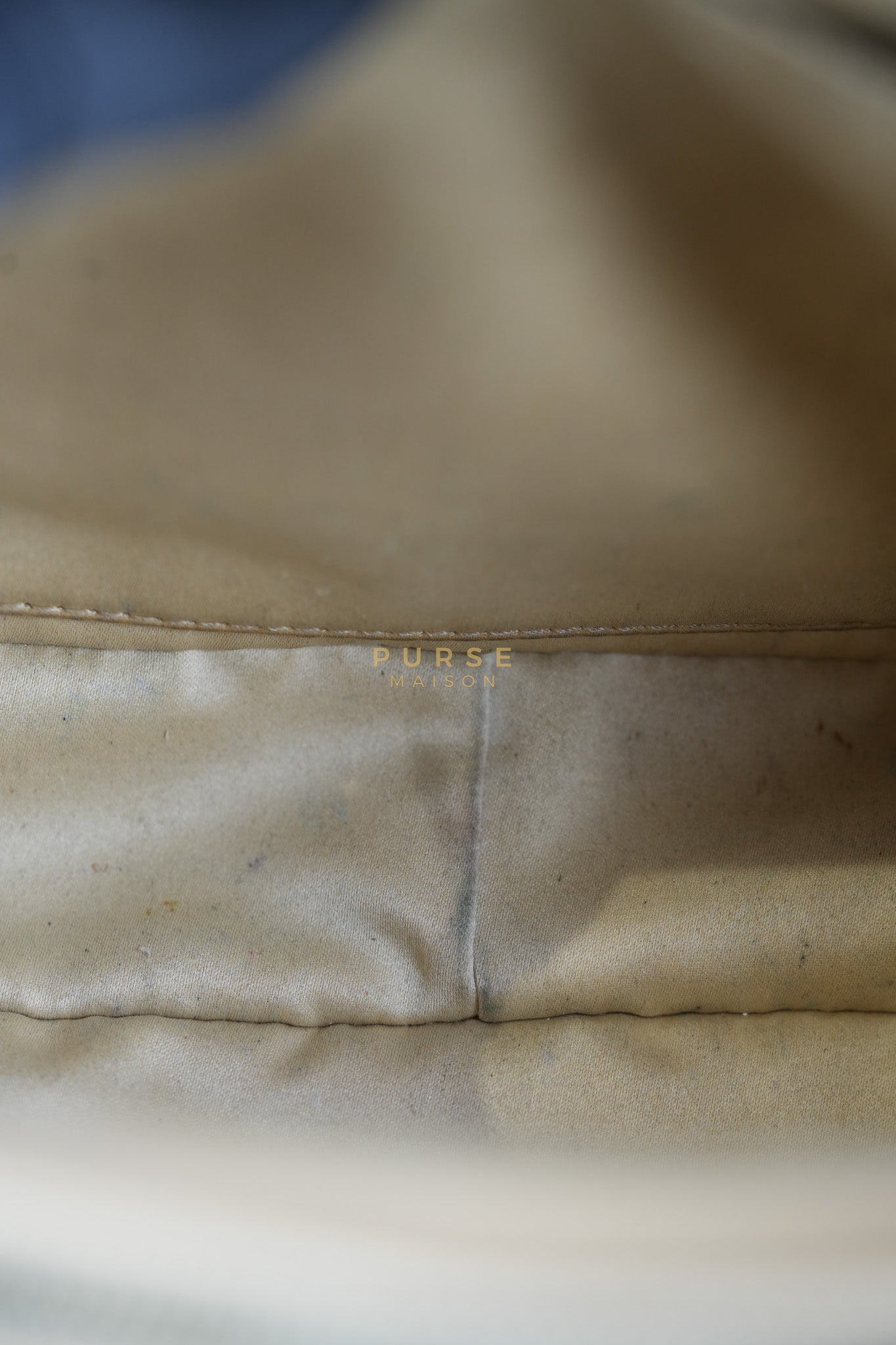 Grand Shopping Tote (GST) Beige in Caviar Leather and Gold Hardware Series 16 | Purse Maison Luxury Bags Shop