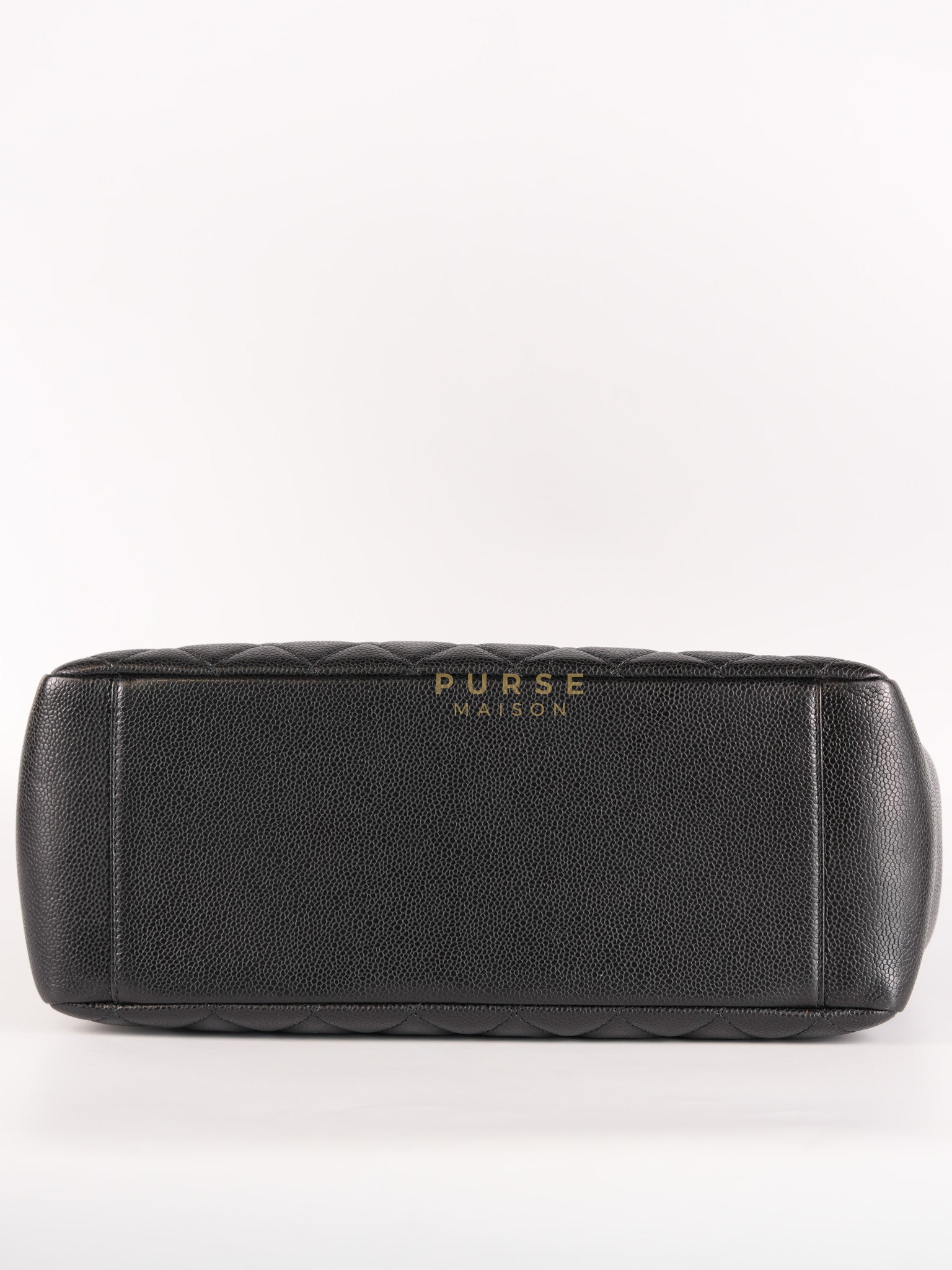 Grand Shopping Tote(GST) in Black Caviar Leather Gold Hardware (Series 13/58) | Purse Maison Luxury Bags Shop