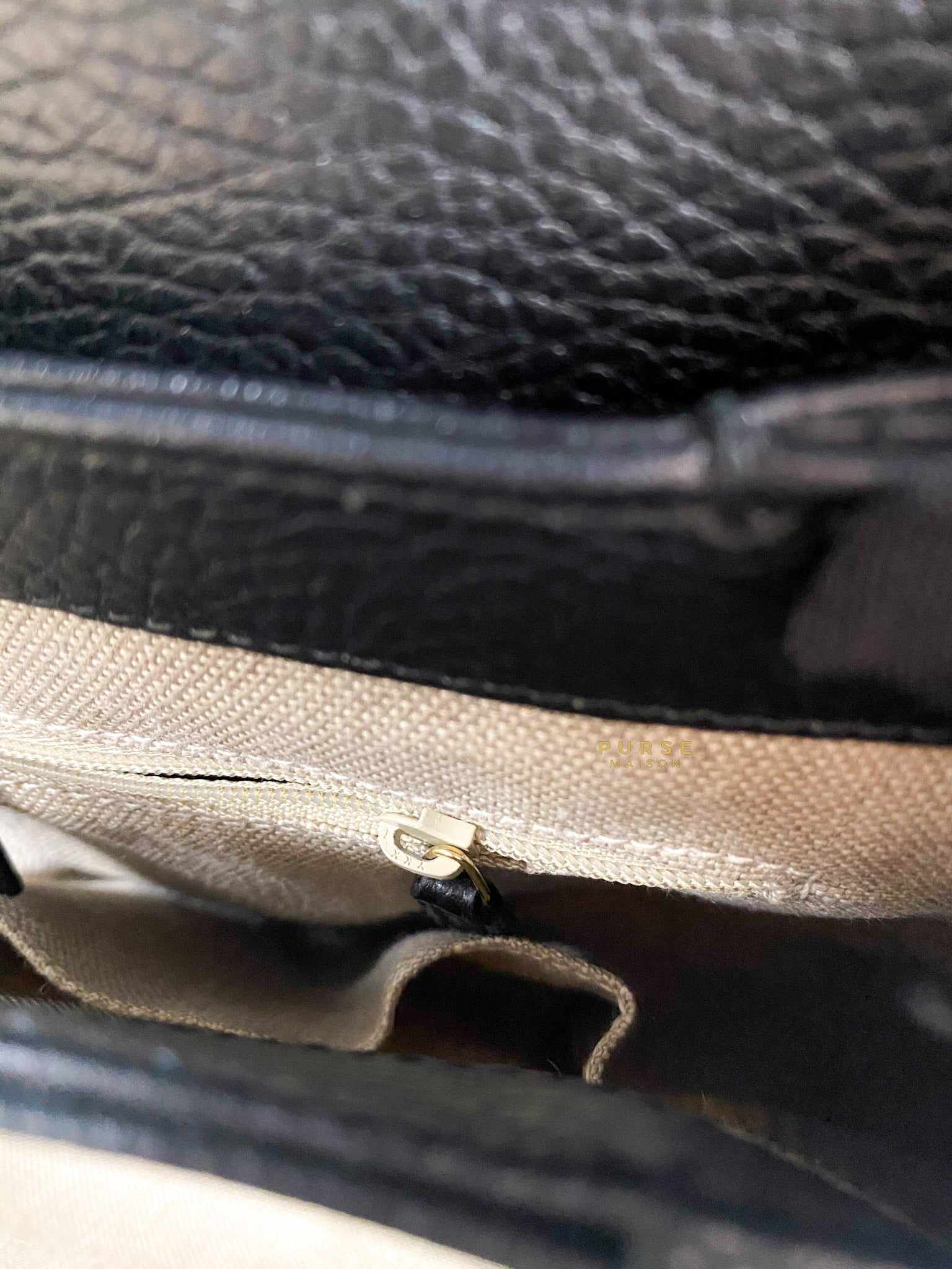 Gucci Black Interlocking Leather Bag