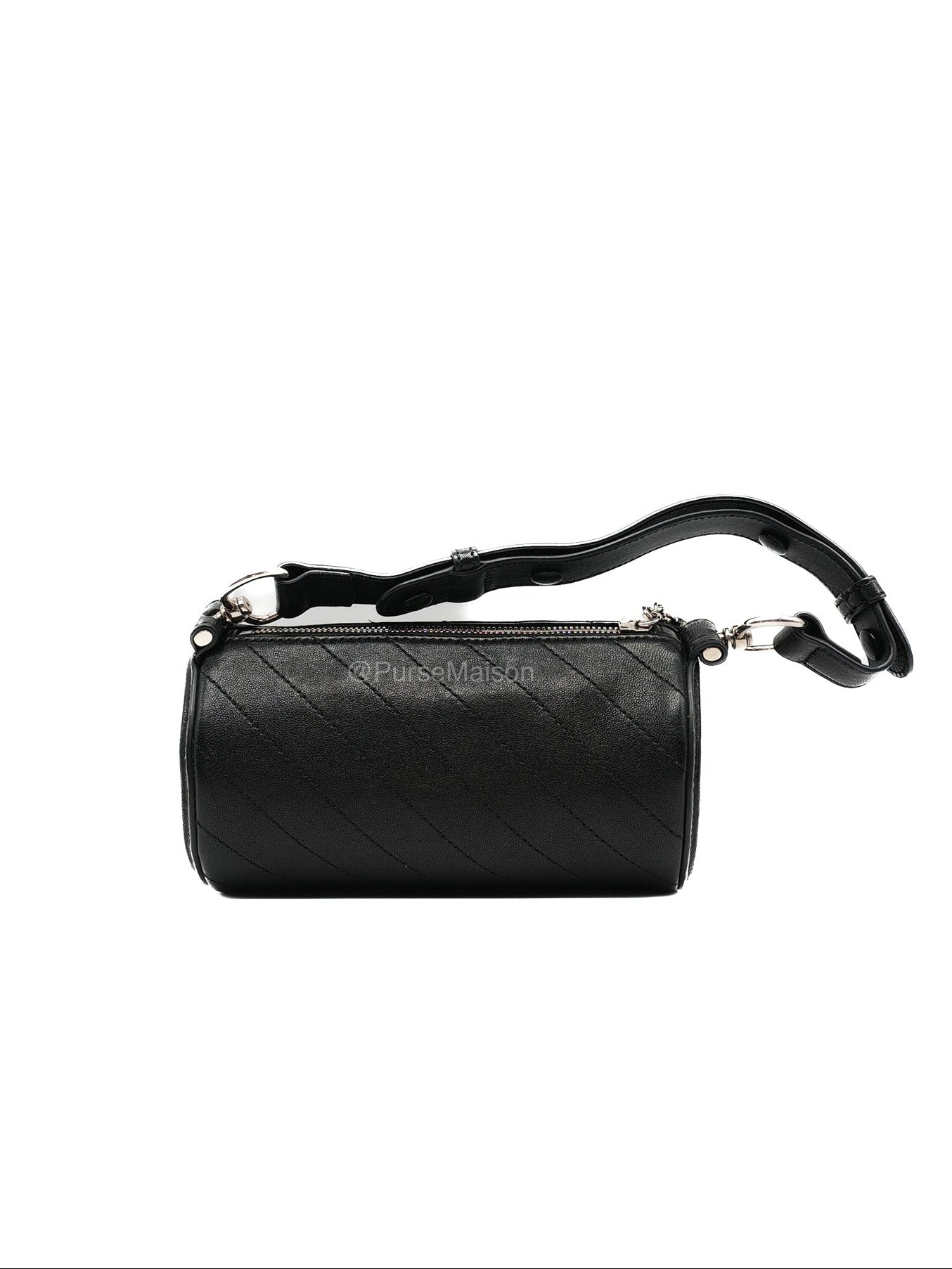 Gucci Blondie Mini Barrel in Black Calfskin Leather Shoulder Bag | Purse Maison Luxury Bags Shop