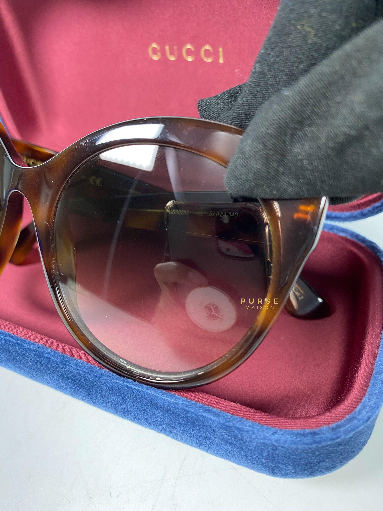Gucci cat eye brown Sunglasses