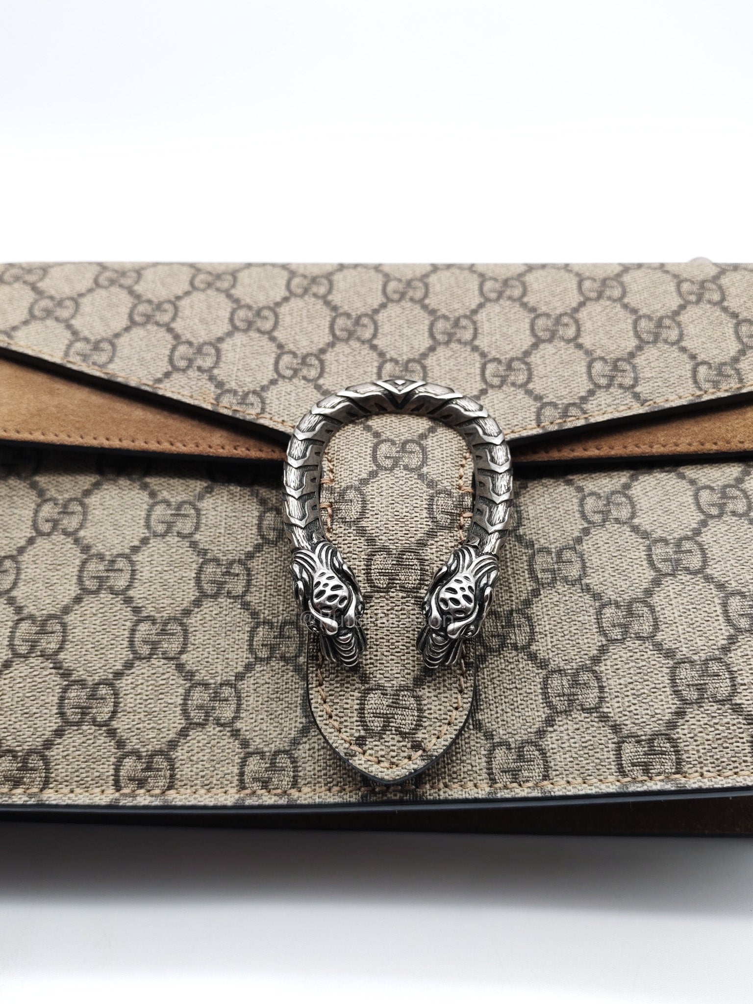 Gucci Dionysus Small in GG Supreme Coated Canvas Shoulder Bag | Purse Maison Luxury Bags Shop