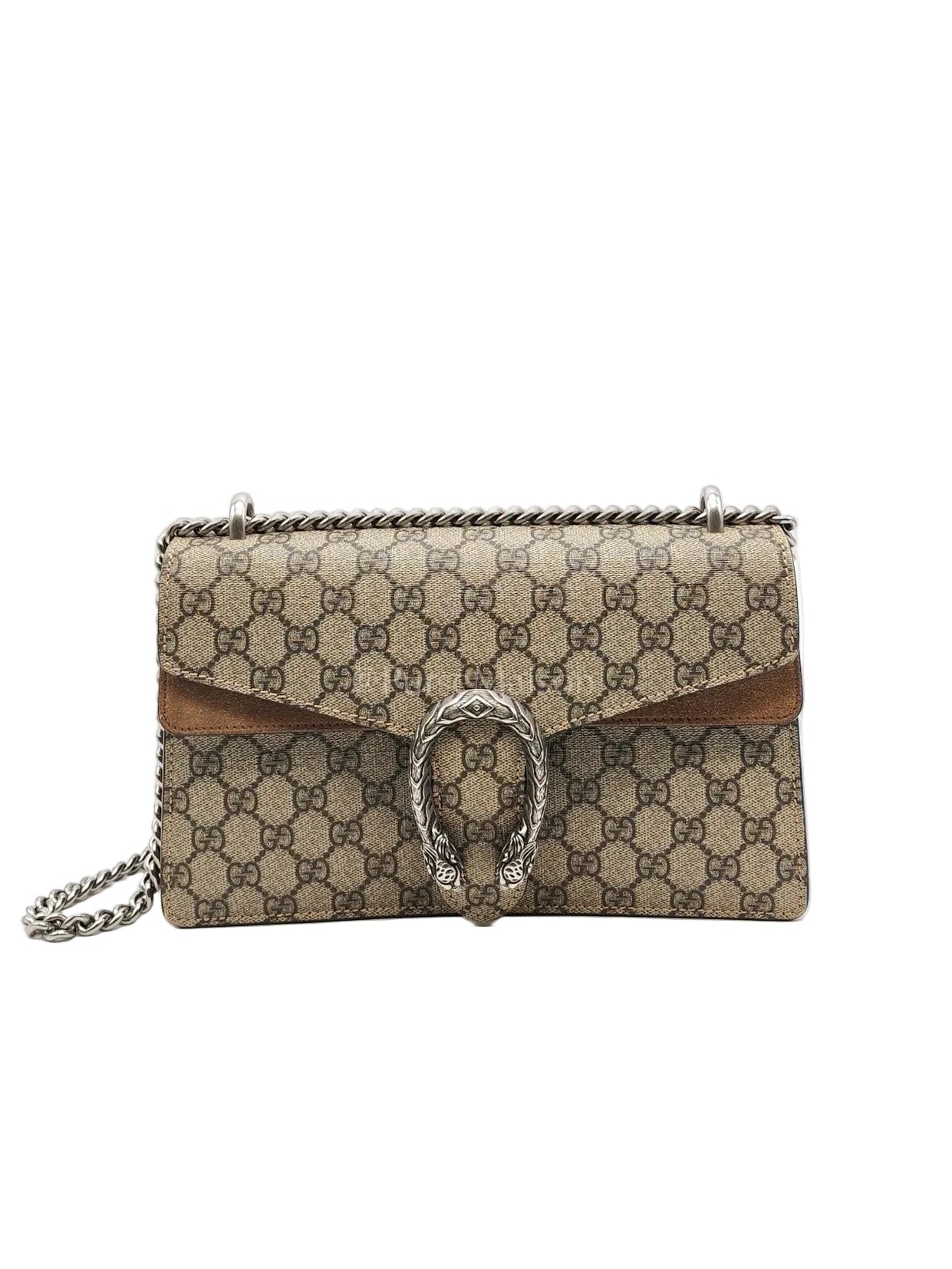 Gucci Dionysus Small in GG Supreme Coated Canvas Shoulder Bag | Purse Maison Luxury Bags Shop