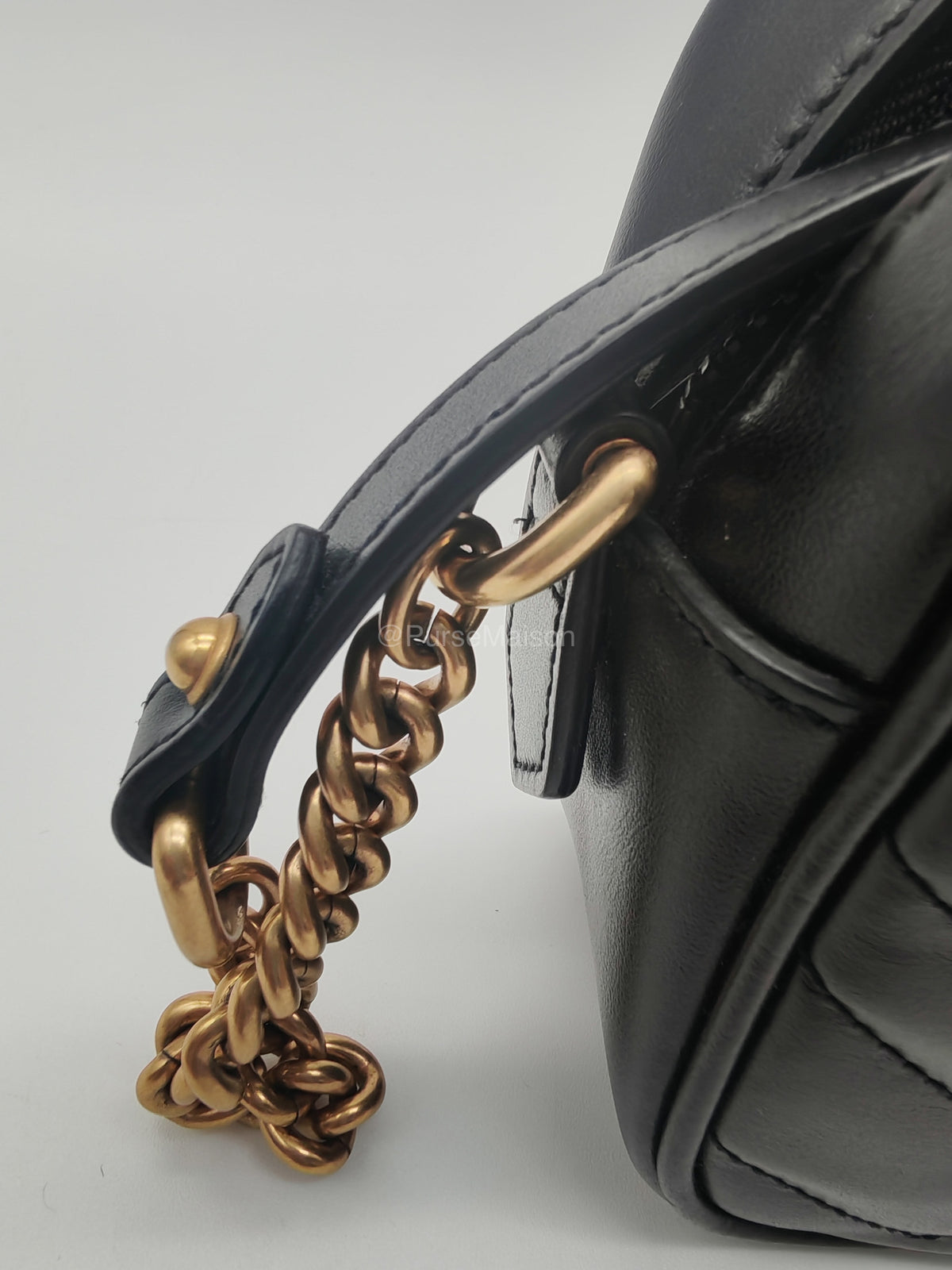 Gucci GG Marmont Camera Bag in Matelasse Leather Crossbody Bag | Purse Maison Luxury Bags Shop
