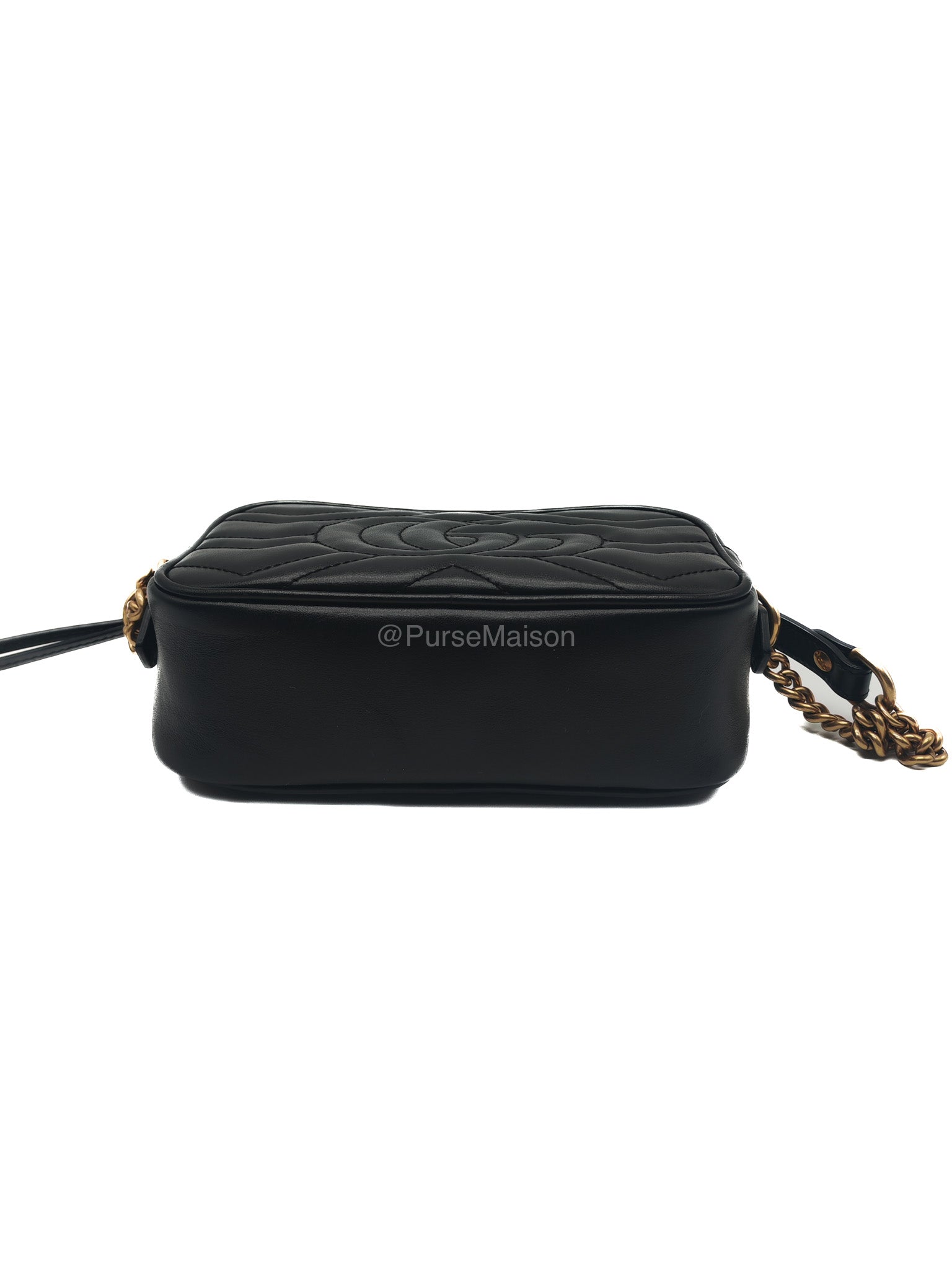 Gucci GG Marmont Camera Bag in Matelasse Leather Crossbody Bag | Purse Maison Luxury Bags Shop