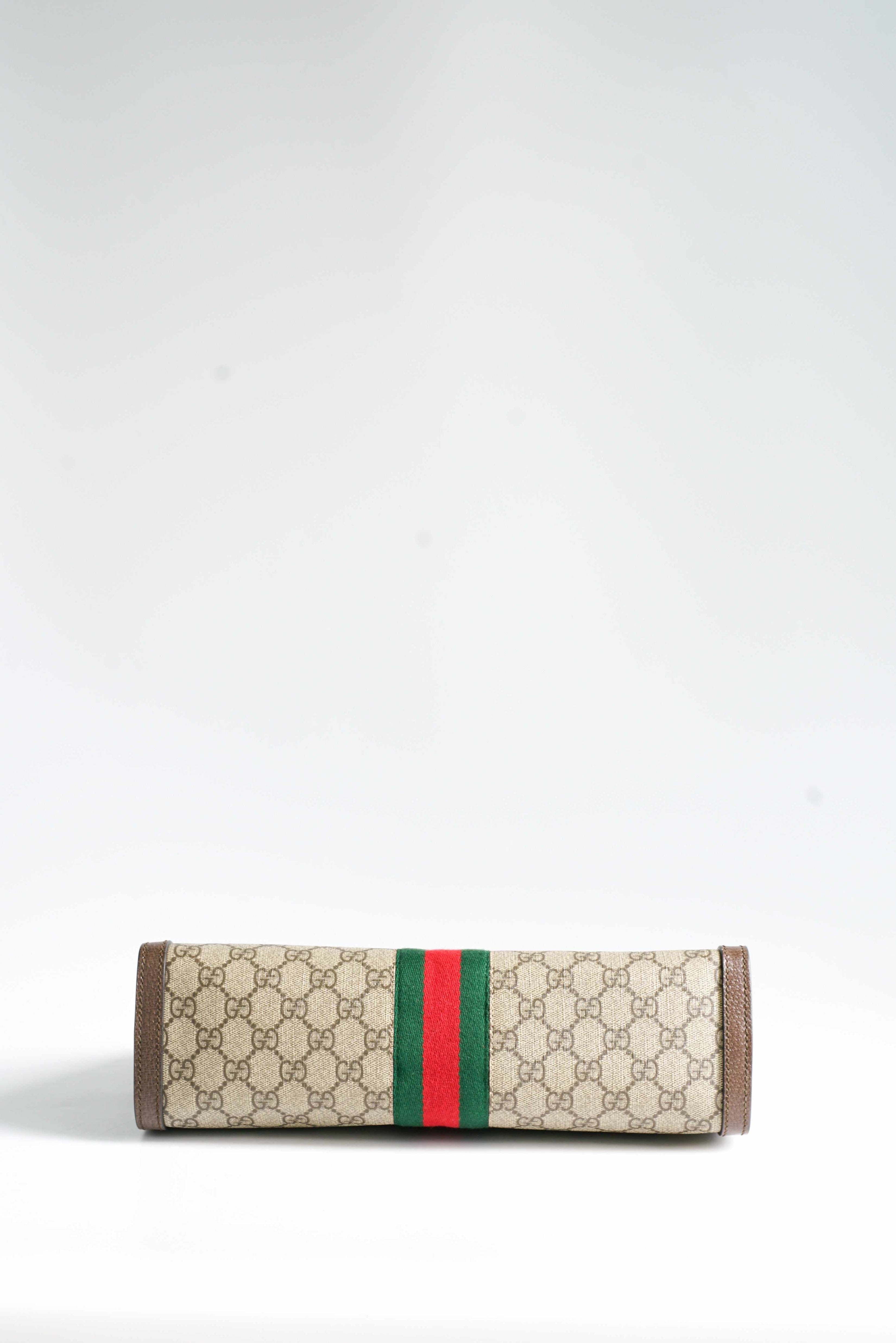 Gucci GG Supreme Monogram Web Ophidia Chain Shoulder Bag | Purse Maison Luxury Bags Shop