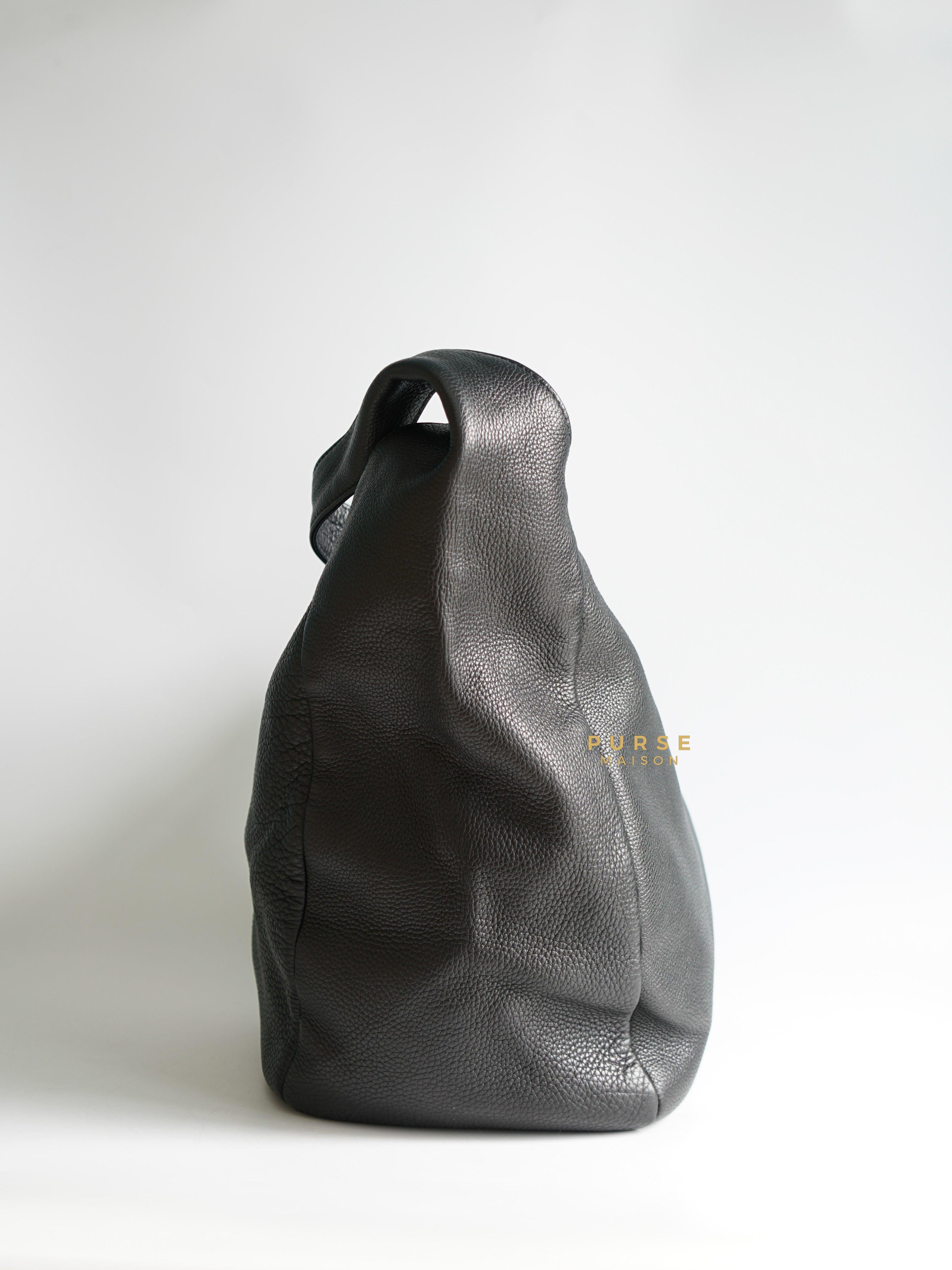 Gucci Greenwich Hobo Large Black Leather | Purse Maison Luxury Bags Shop