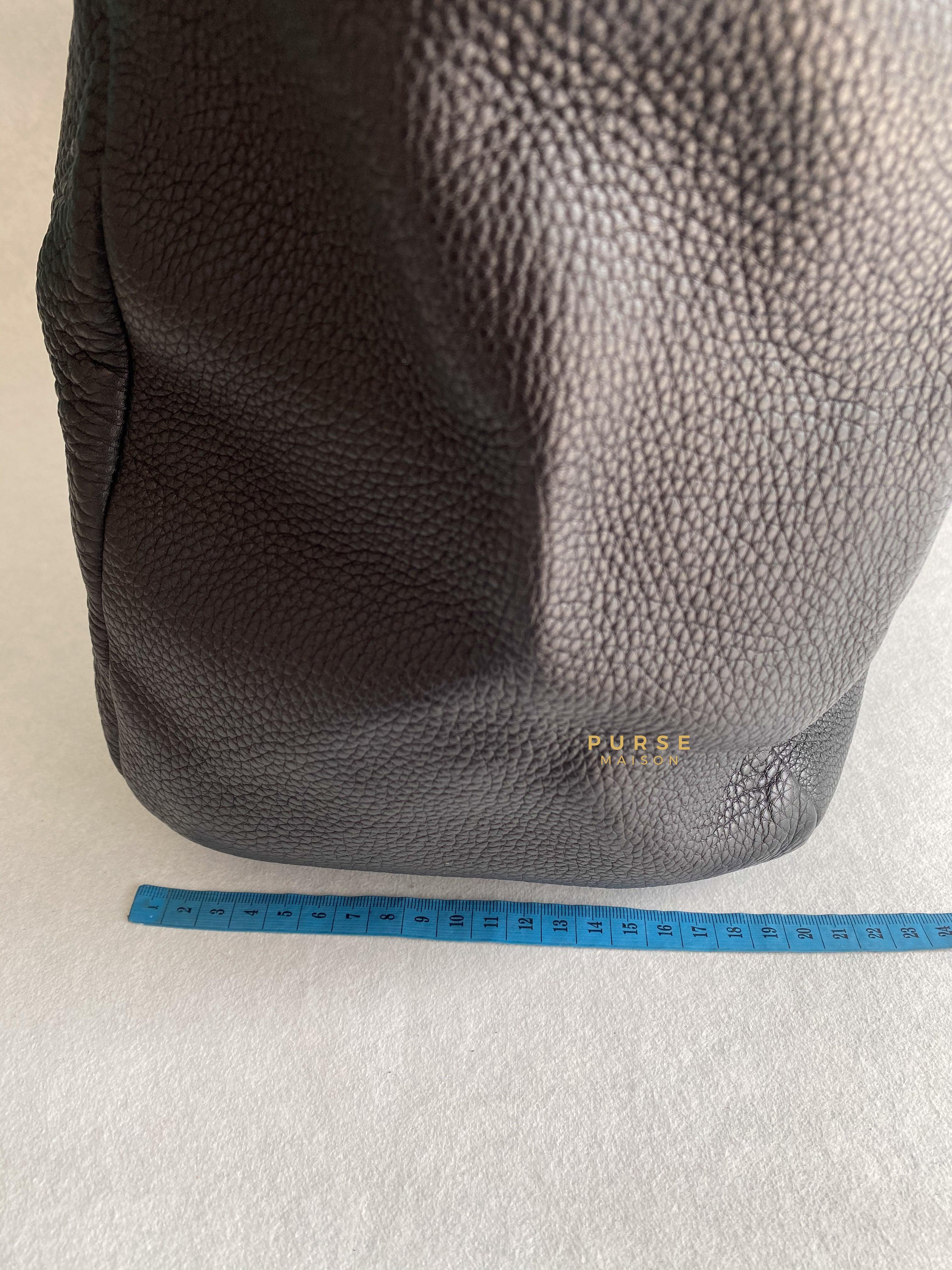 Gucci Greenwich Hobo Large Black Leather | Purse Maison Luxury Bags Shop
