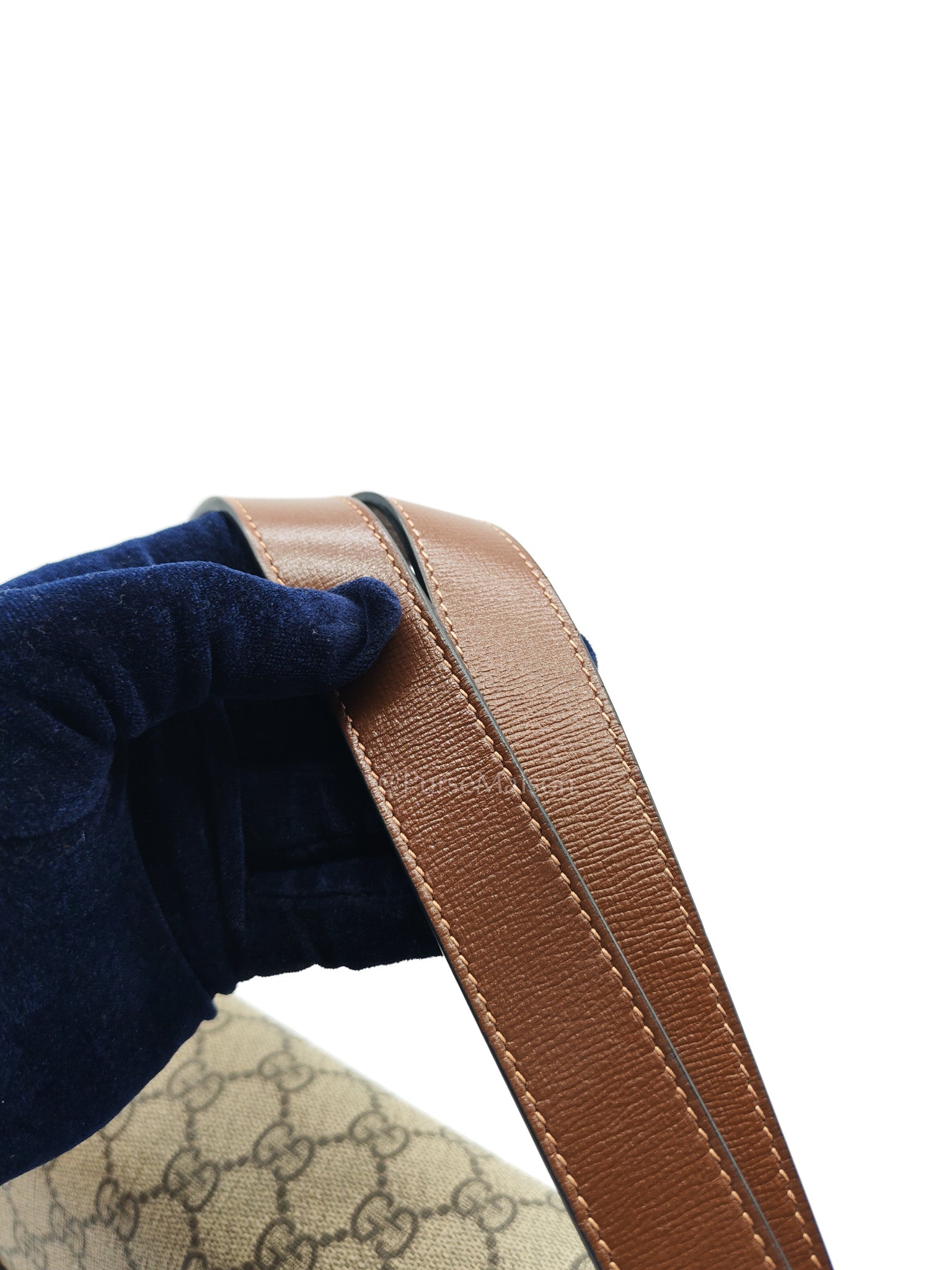 Gucci Horsebit 1955 Medium in Brown Supreme Canvas Shoulder Bag | Purse Maison Luxury Bags Shop