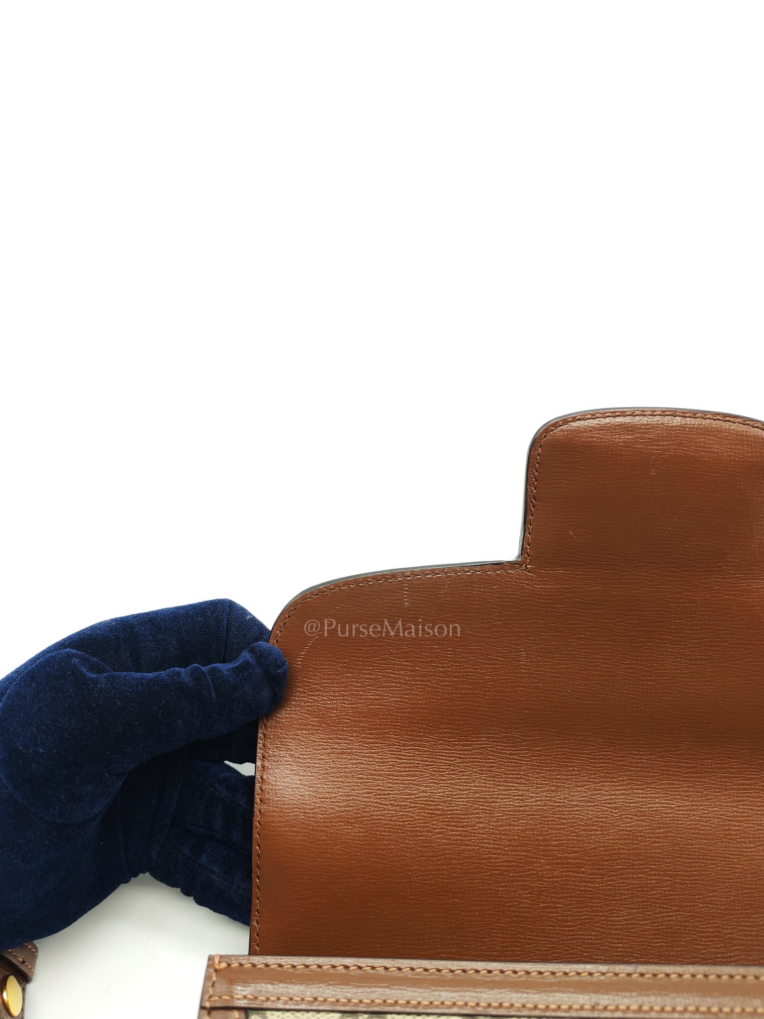 Gucci Horsebit 1955 Medium in Brown Supreme Canvas Shoulder Bag | Purse Maison Luxury Bags Shop