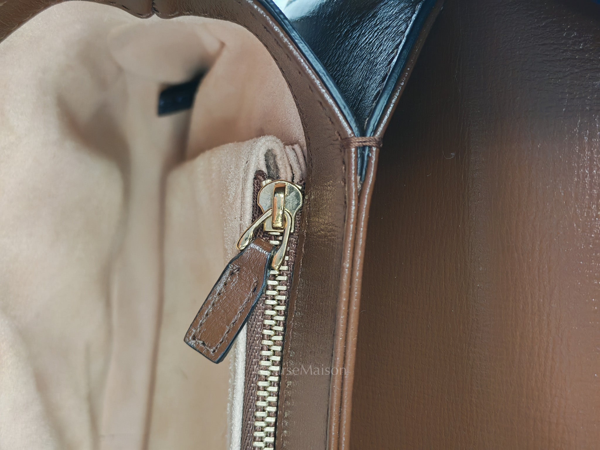 Gucci Horsebit 1955 Medium in Brown Supreme Canvas Shoulder Bag | Purse Maison Luxury Bags Shop