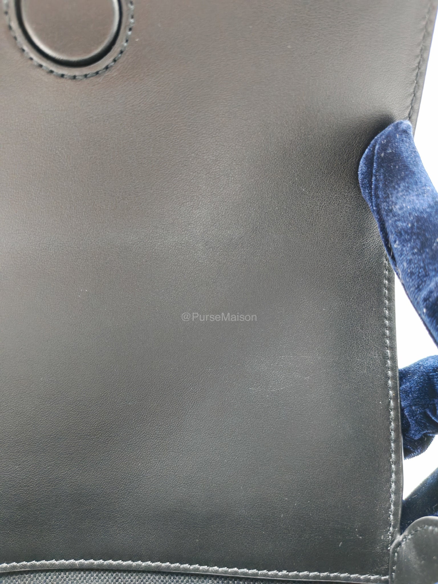 Gucci Horsebit 1955 Mini Shoulder Bag in Black GG Supreme Coated Canvas | Purse Maison Luxury Bags Shop