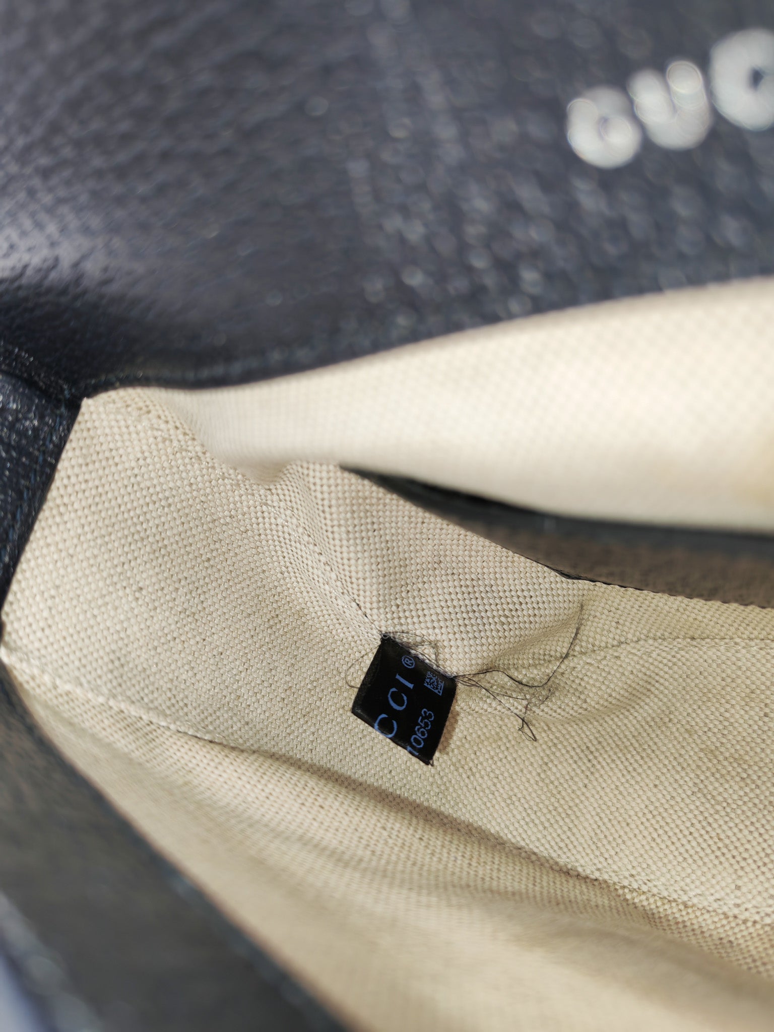 Gucci Horsebit Mini 1955 Canvas Navy Blue Crossbody Bag | Purse Maison Luxury Bags Shop