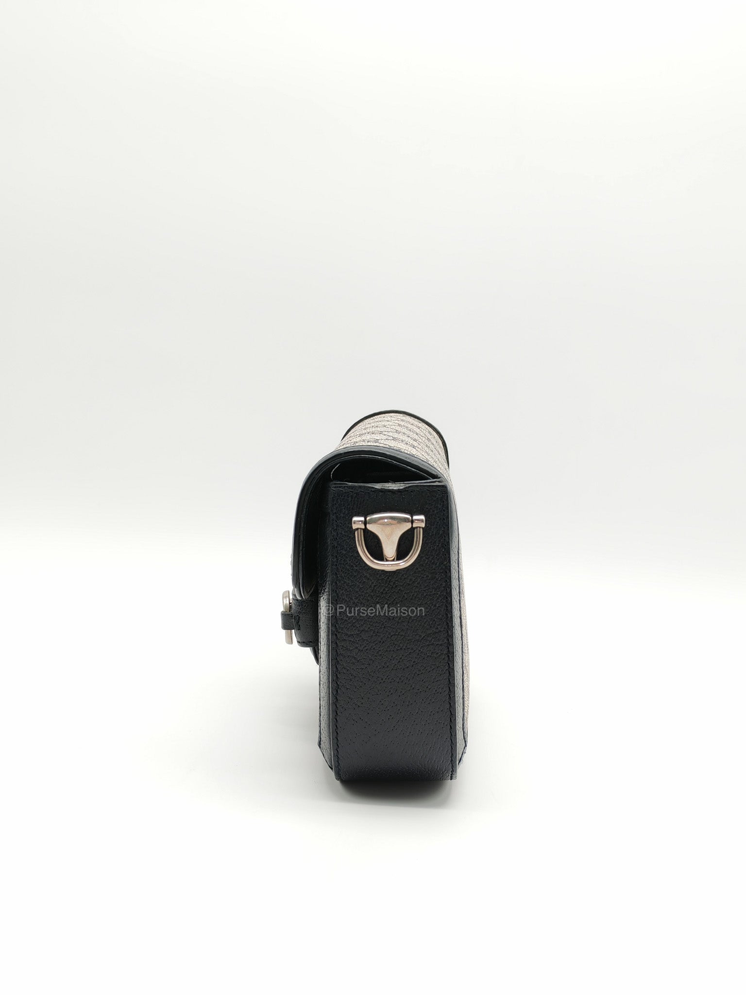 Gucci Horsebit Mini 1955 Canvas Navy Blue Crossbody Bag | Purse Maison Luxury Bags Shop