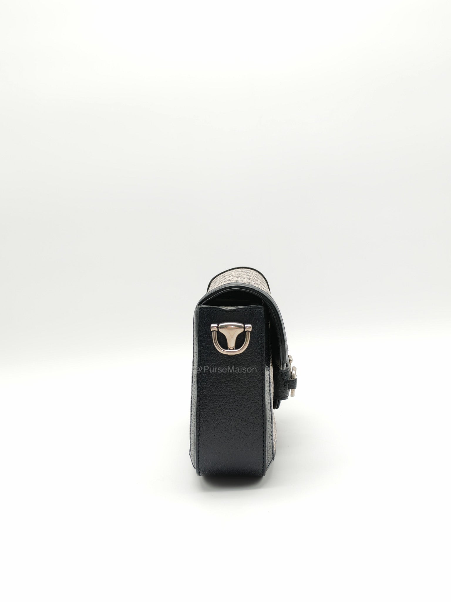 Gucci Horsebit Mini 1955 Canvas Navy Blue Crossbody Bag | Purse Maison Luxury Bags Shop