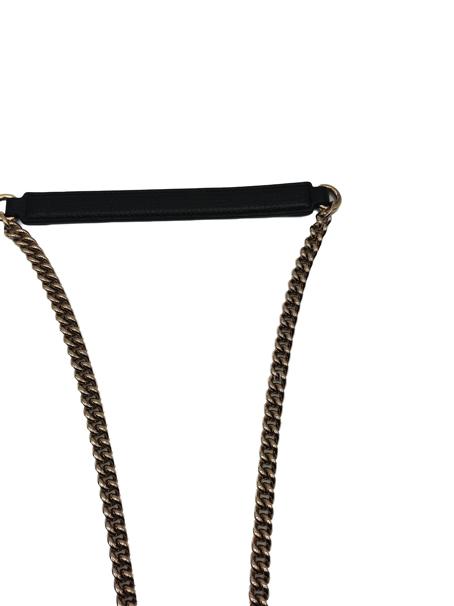 Gucci Interlocking Top Handle Shoulder Bag Black Pebbled Leather in Gold Hardware | Purse Maison Luxury Bags Shop