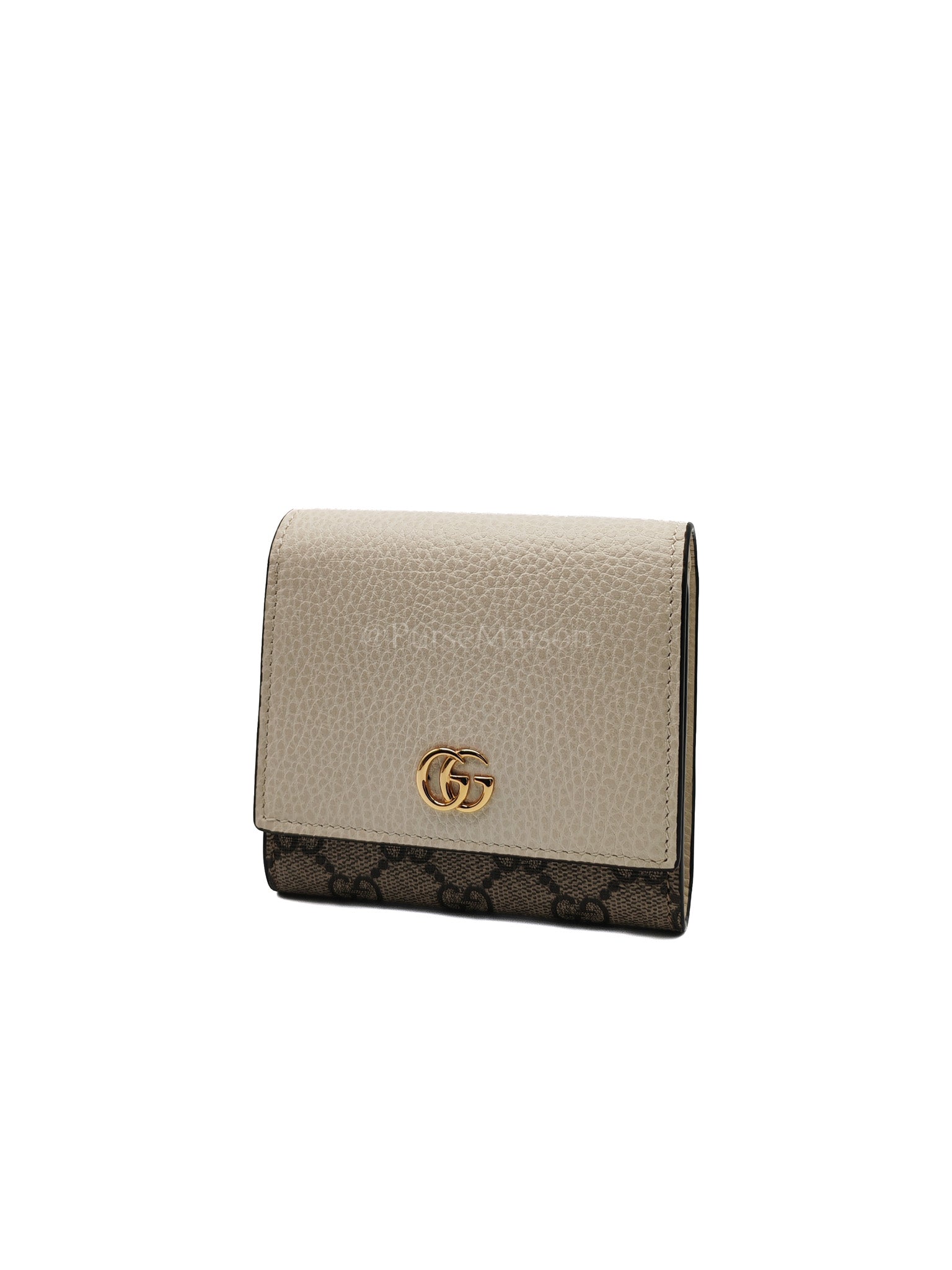 Marmont Wallet Bi-color GG Supreme Canvas | Purse Maison Luxury Bags Shop