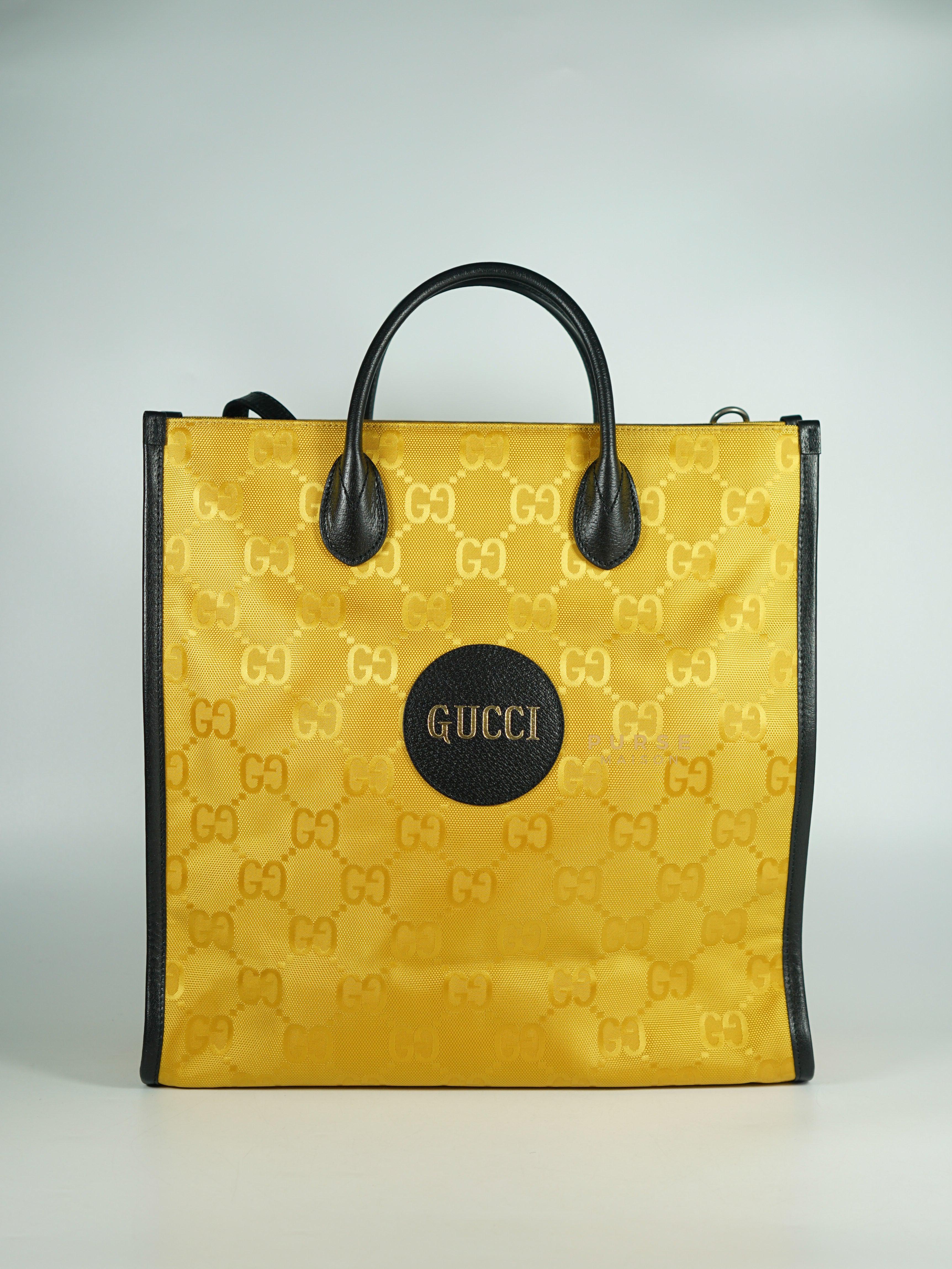 Gucci Off the Grid Yellow Long Tote Bag | Purse Maison Luxury Bags Shop
