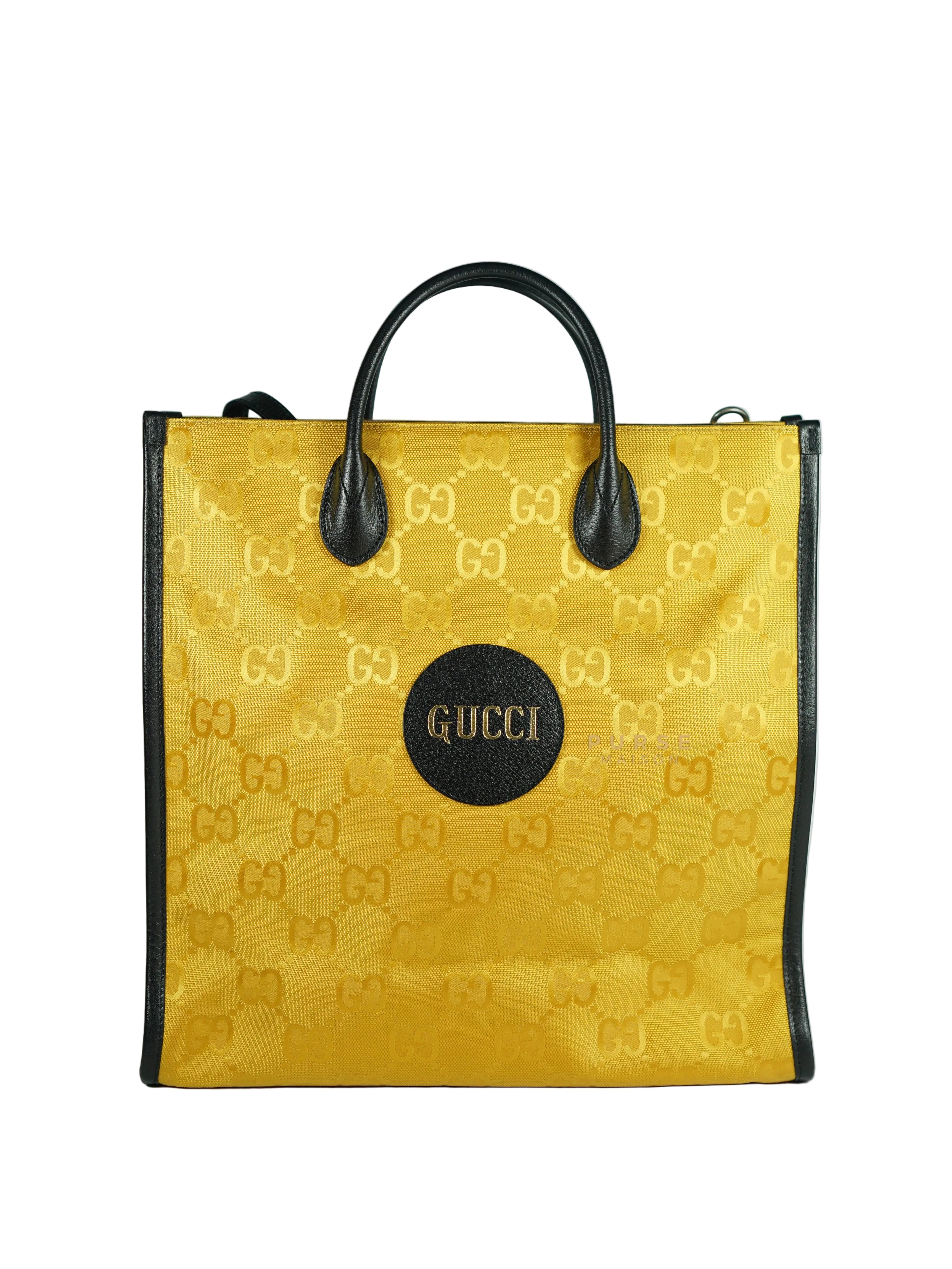 Gucci Off the Grid Yellow Long Tote Bag | Purse Maison Luxury Bags Shop