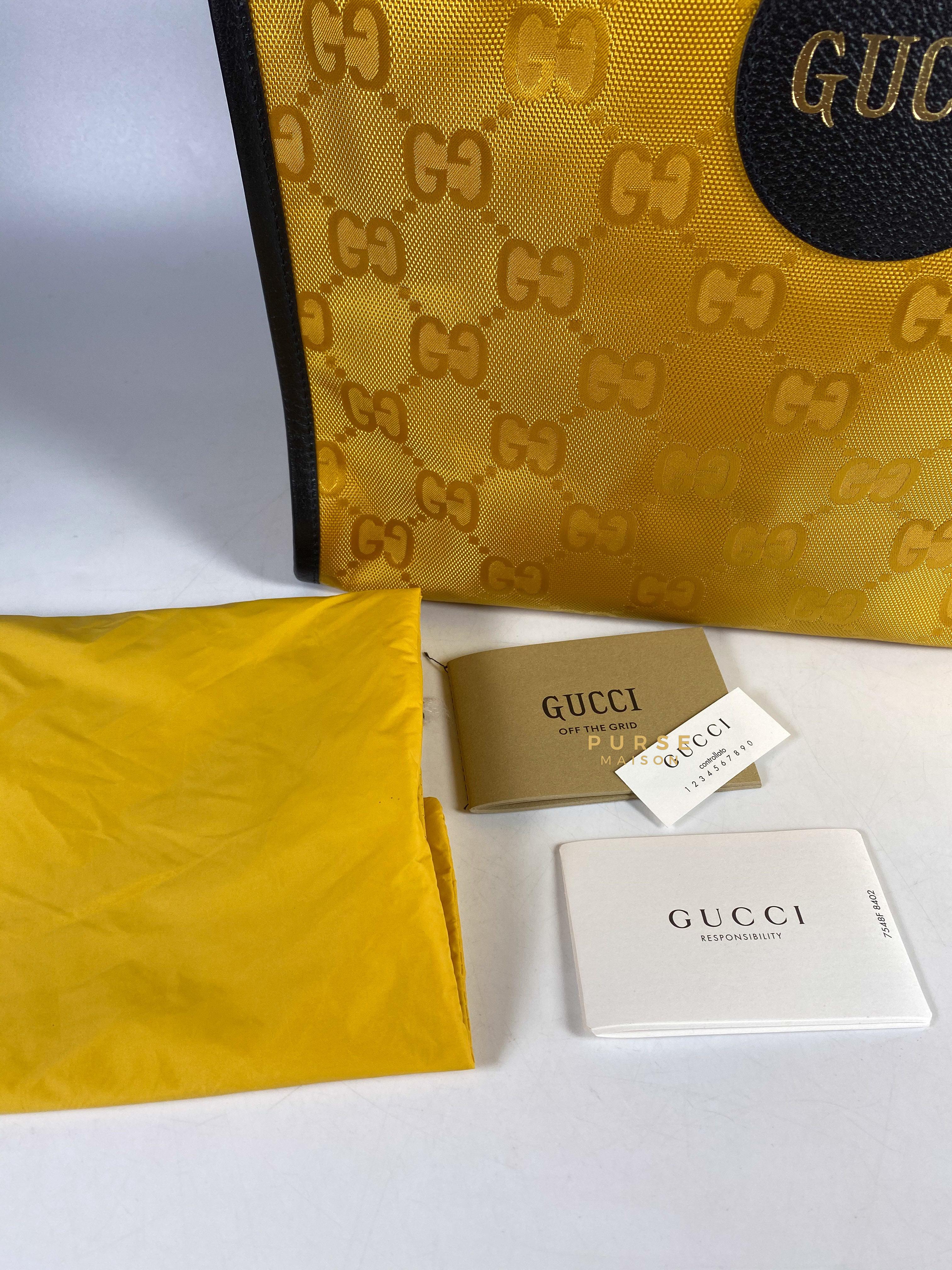 Gucci Off the Grid Yellow Long Tote Bag | Purse Maison Luxury Bags Shop