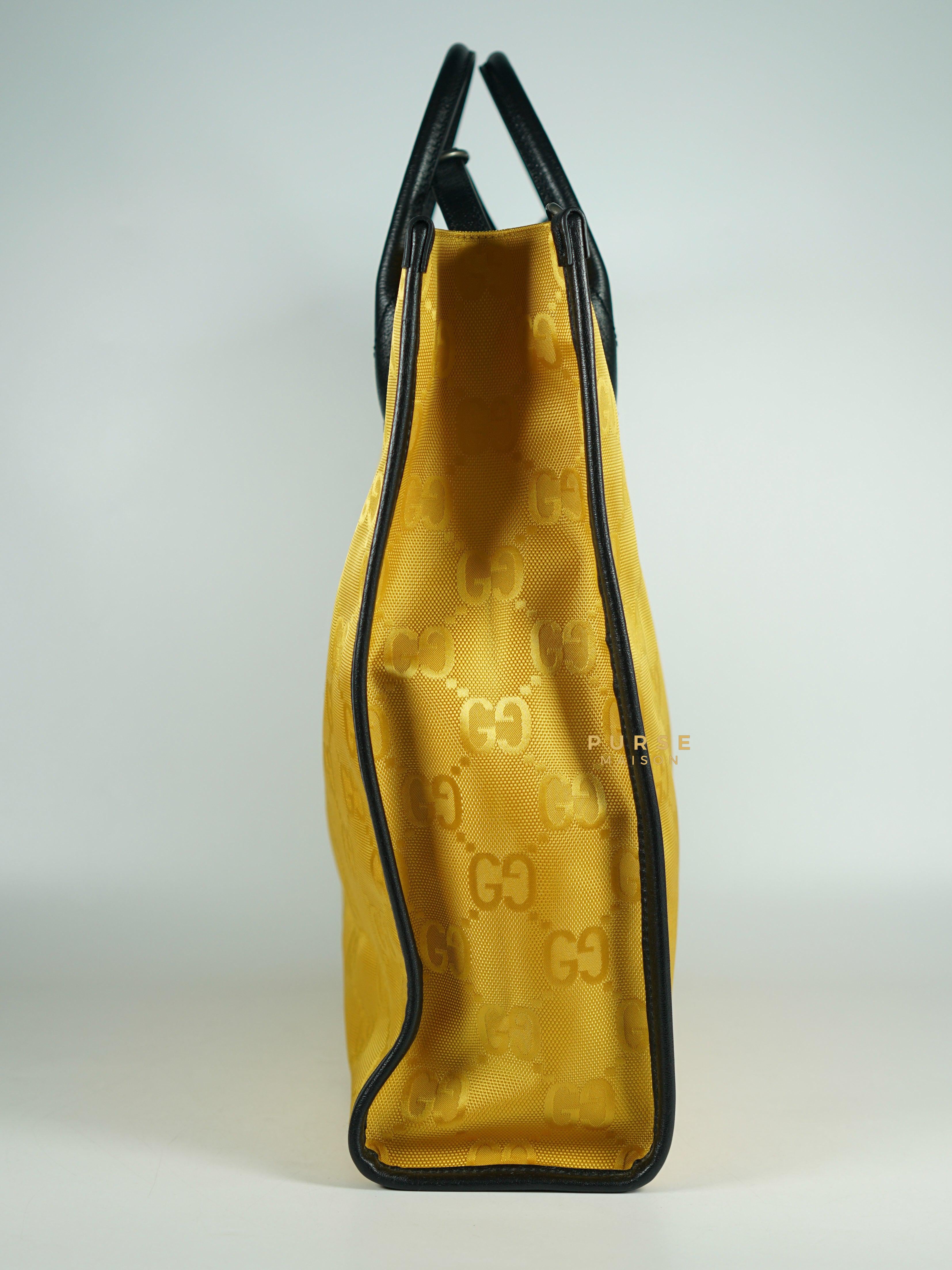 Gucci Off the Grid Yellow Long Tote Bag | Purse Maison Luxury Bags Shop