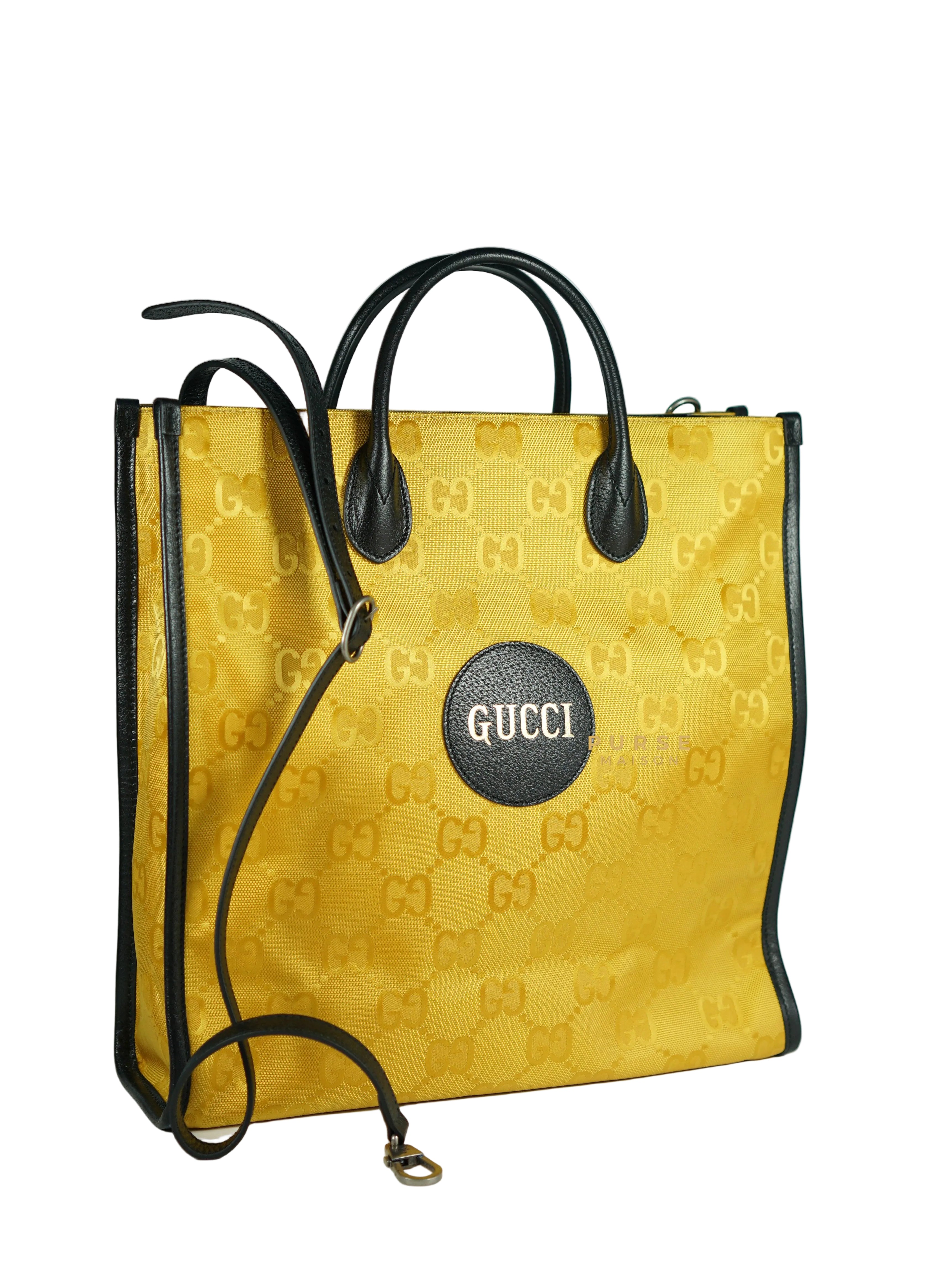 Gucci Off the Grid Yellow Long Tote Bag | Purse Maison Luxury Bags Shop