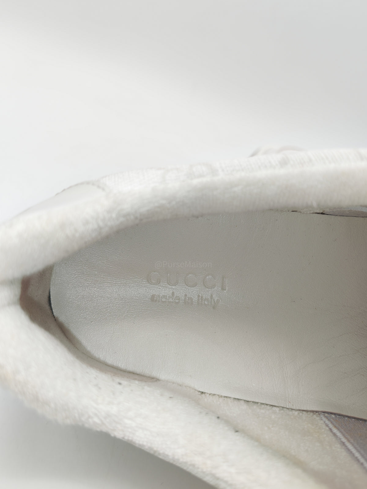 Gucci Screener Sneaker in GG Monogram Web Size 39.5 EU (27 cm) | Purse Maison Luxury Bags Shop