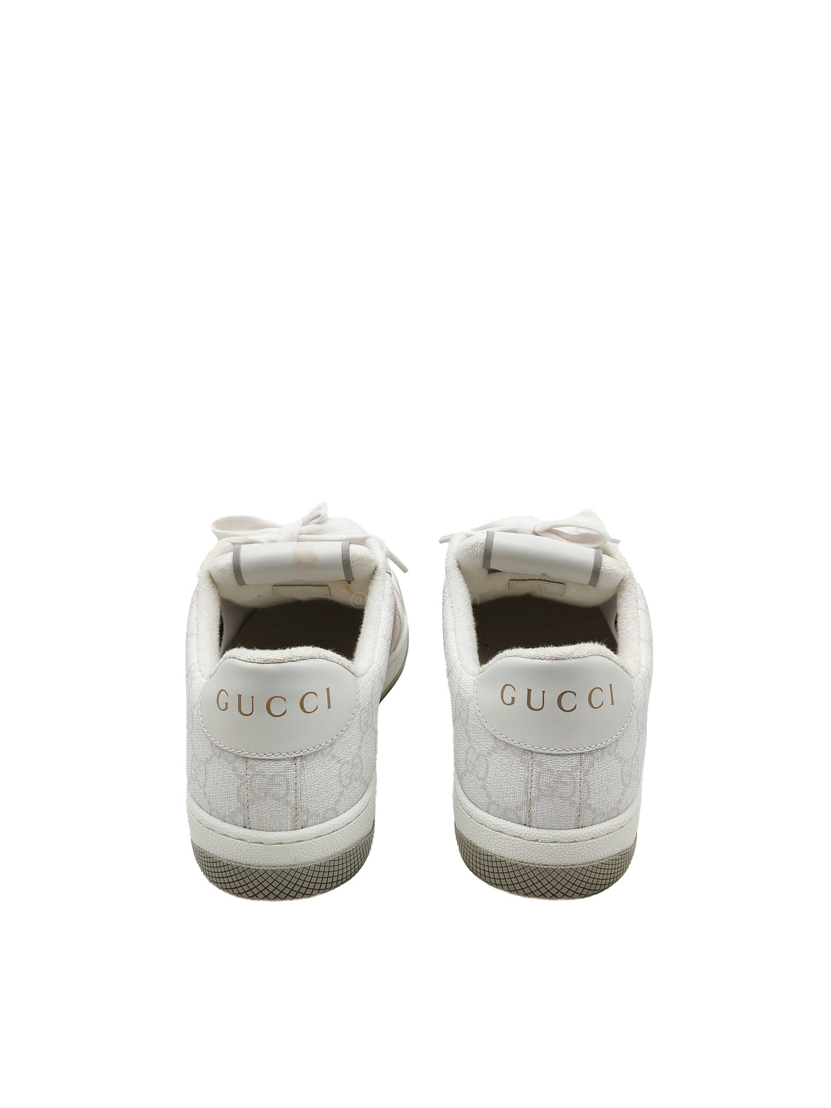 Gucci Screener Sneaker in GG Monogram Web Size 39.5 EU (27 cm) | Purse Maison Luxury Bags Shop