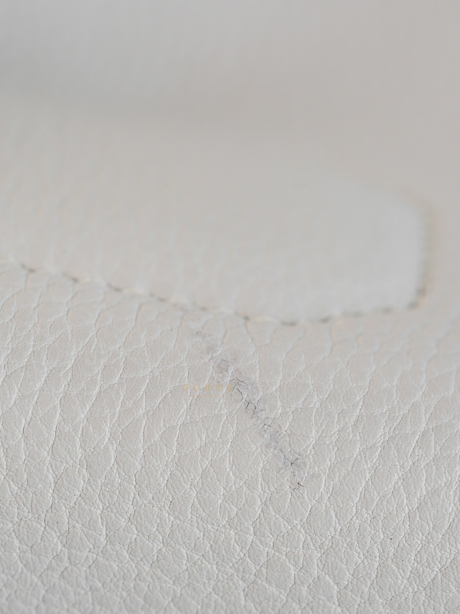 Hac A Dos PM Veau Togo Gris Pale Palladium Hardware Stamp B (2023) | Purse Maison Luxury Bags Shop