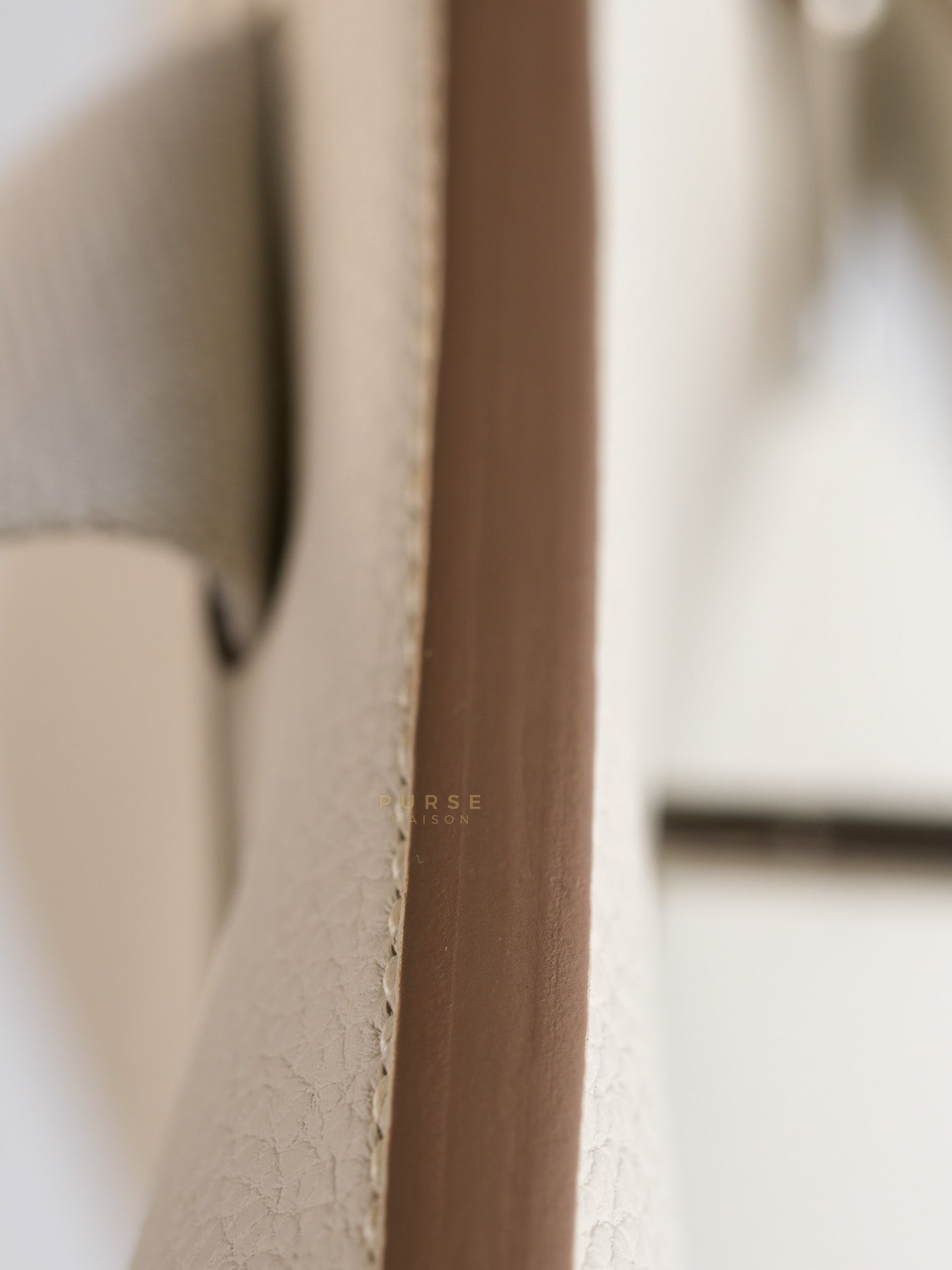 Hac A Dos PM Veau Togo Gris Pale Palladium Hardware Stamp B (2023) | Purse Maison Luxury Bags Shop