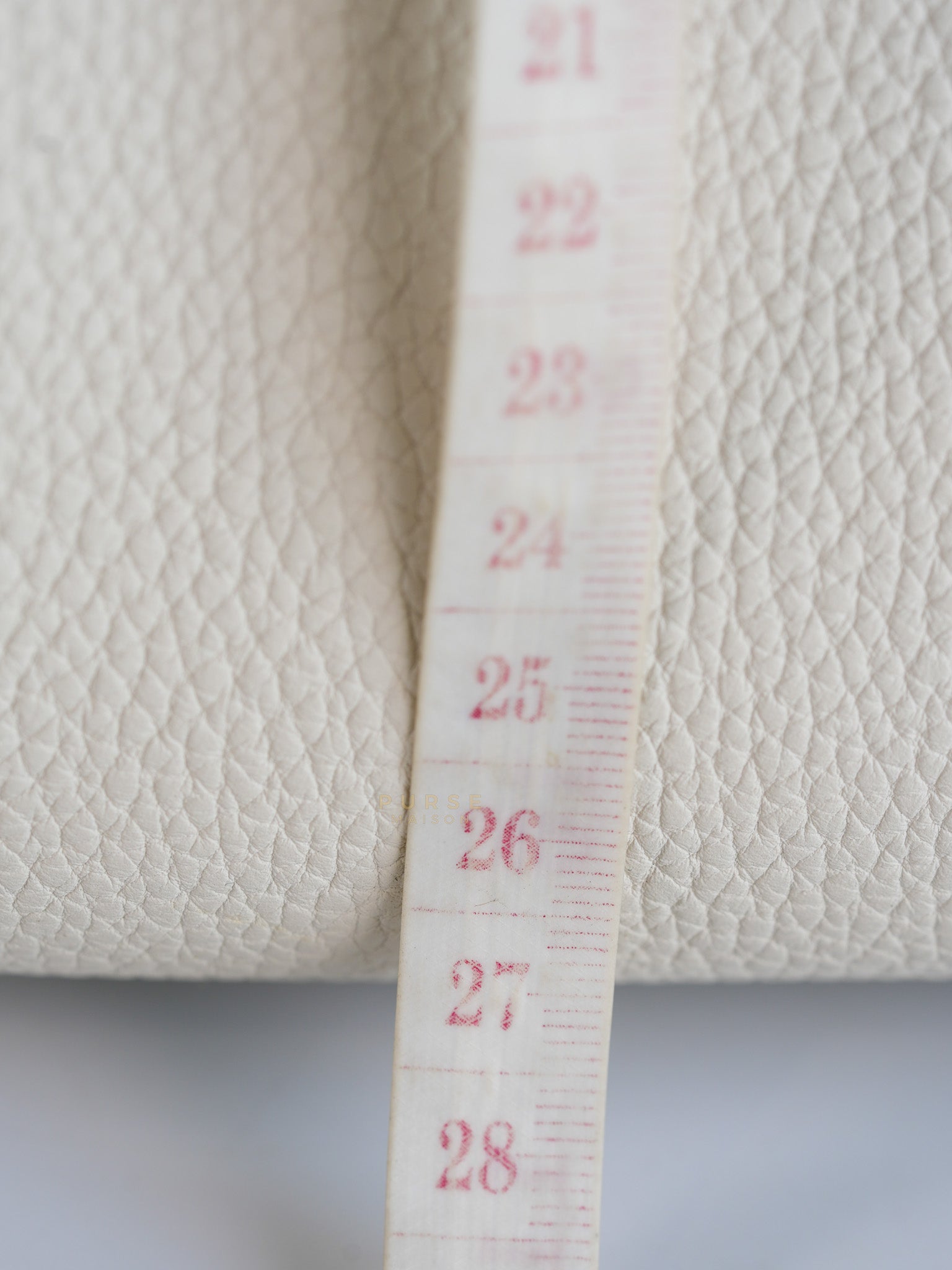 Hac A Dos PM Veau Togo Gris Pale Palladium Hardware Stamp B (2023) | Purse Maison Luxury Bags Shop